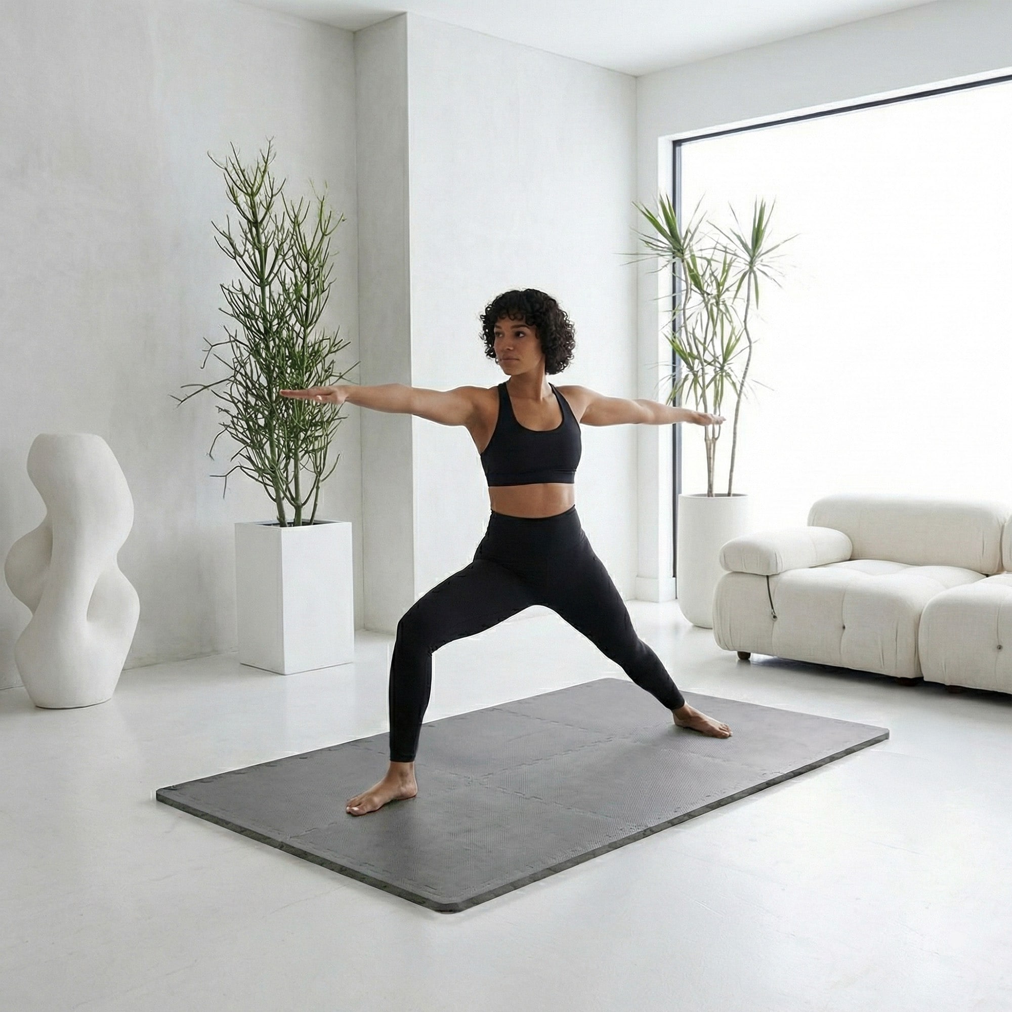 Balancefrom BFPM-2PKGY Fitness-Equipment-Mats - View #4