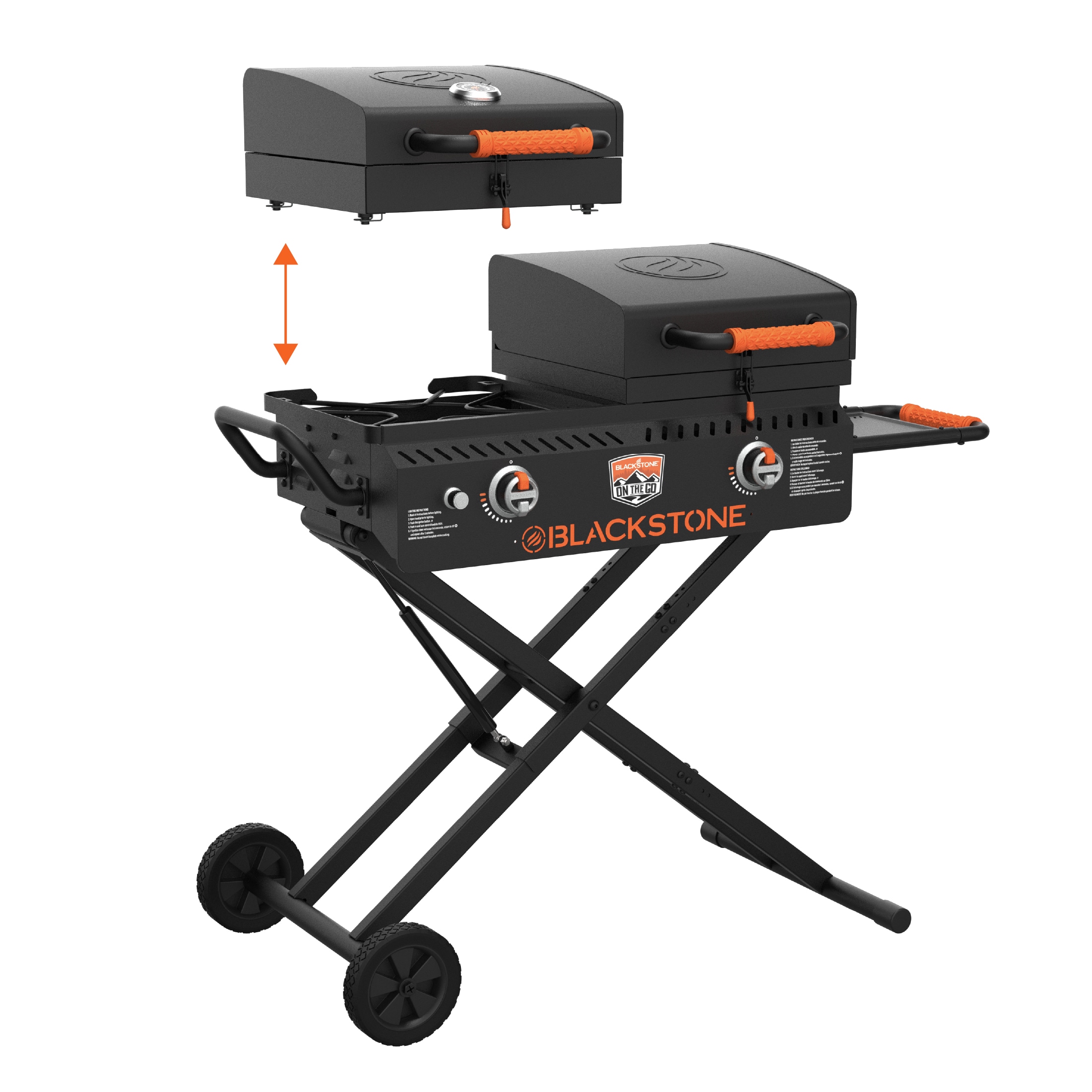 Blackstone On The Go Tailgater 17 Grill & Griddle Combo