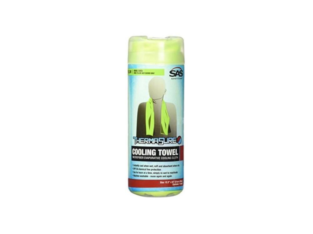 SAS Safety 895362 Yellow/Gray Synthetic Chamois Towel