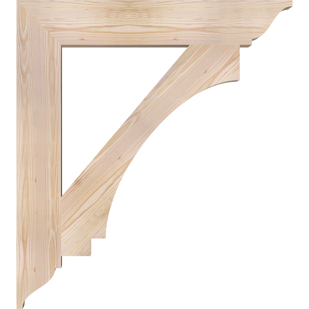 Ekena Millwork BKT06X34X38IMP01SDF Exterior-Brackets-Braces - View #3