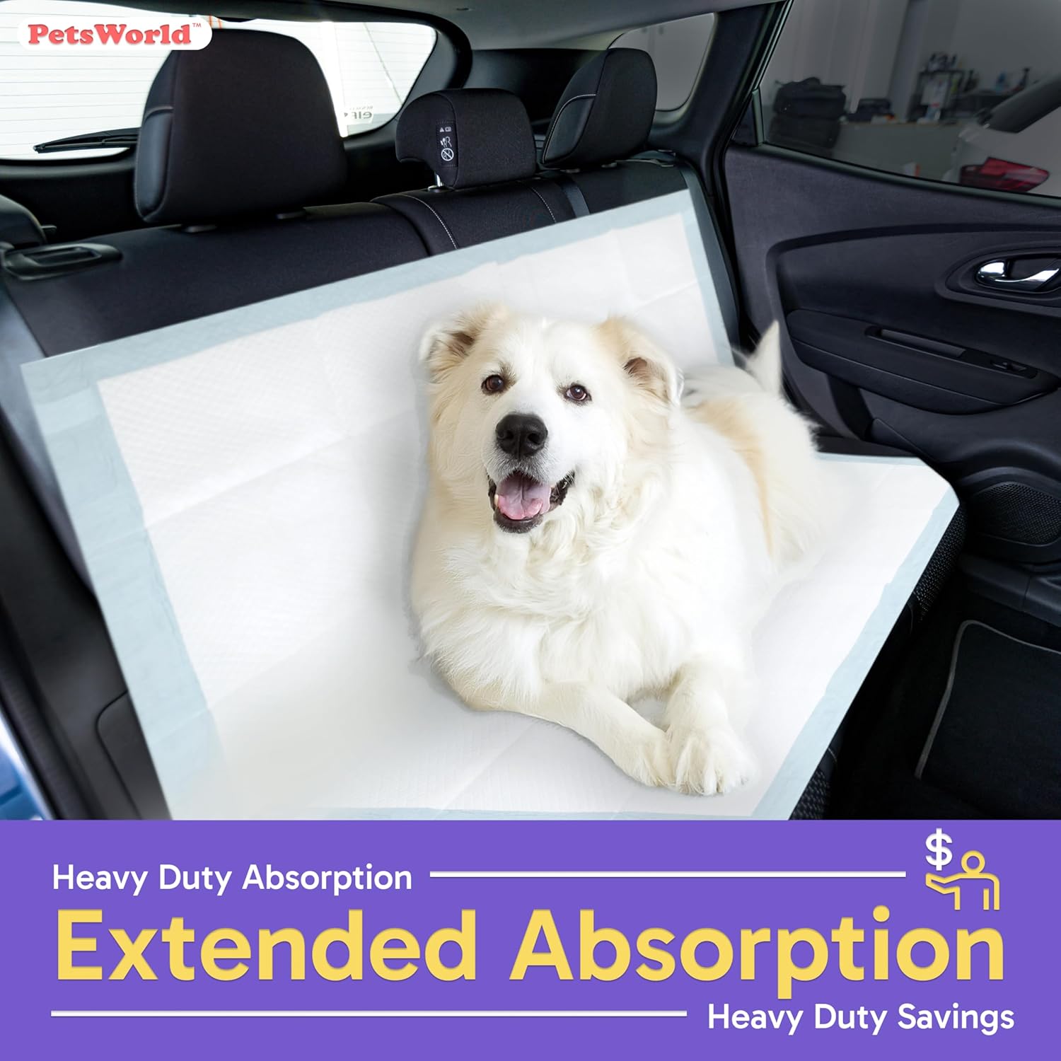 PetsWorld PWX4374X25CT Puppy-Pads - View #6