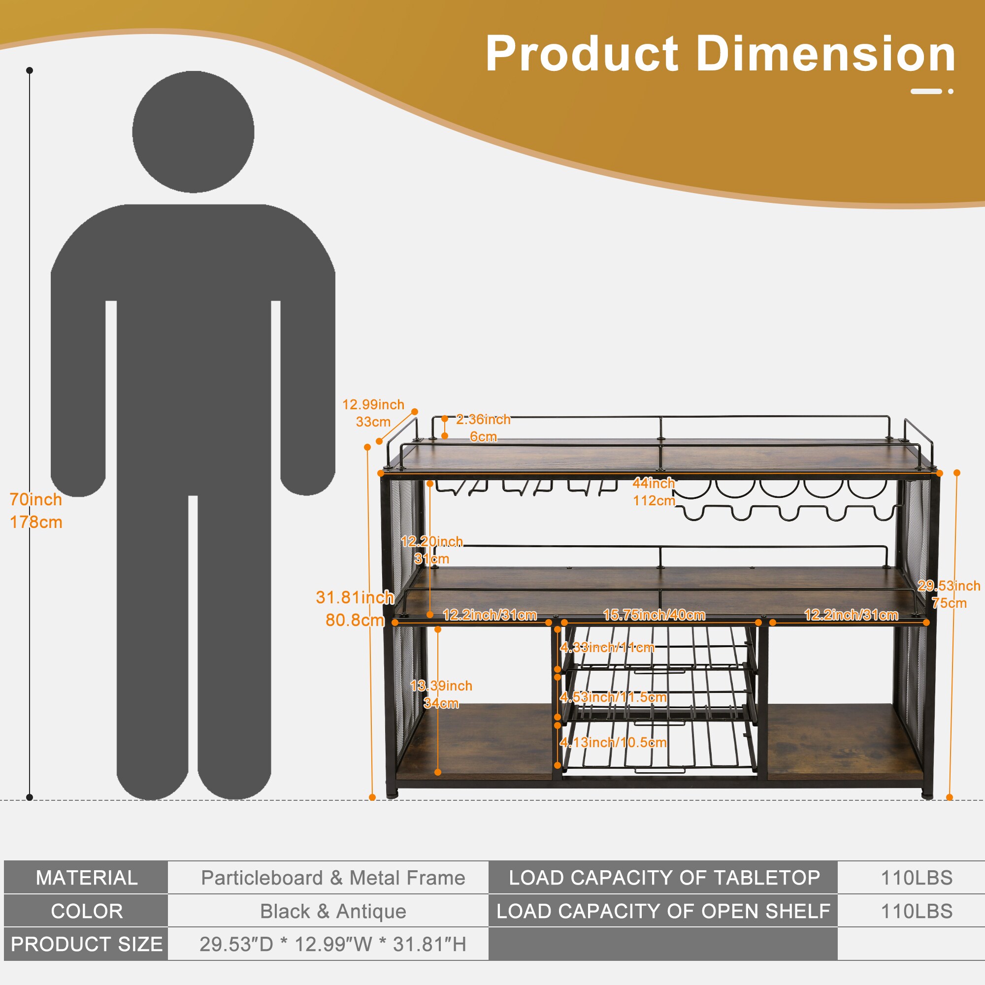 Maocao Hoom JLP186766 Wine-Racks - View #2