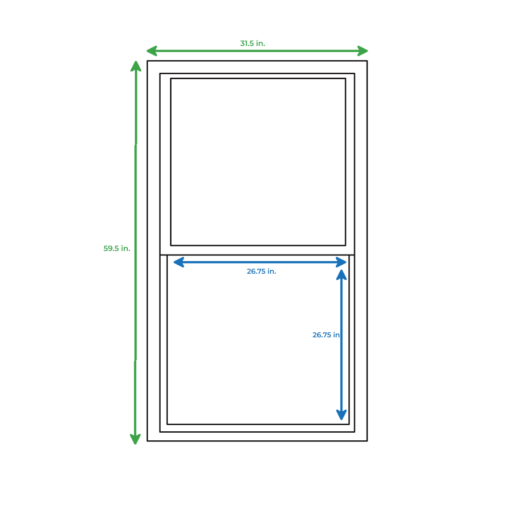 RELIABILT 719801240682130SH Single-Hung-Windows - View #6
