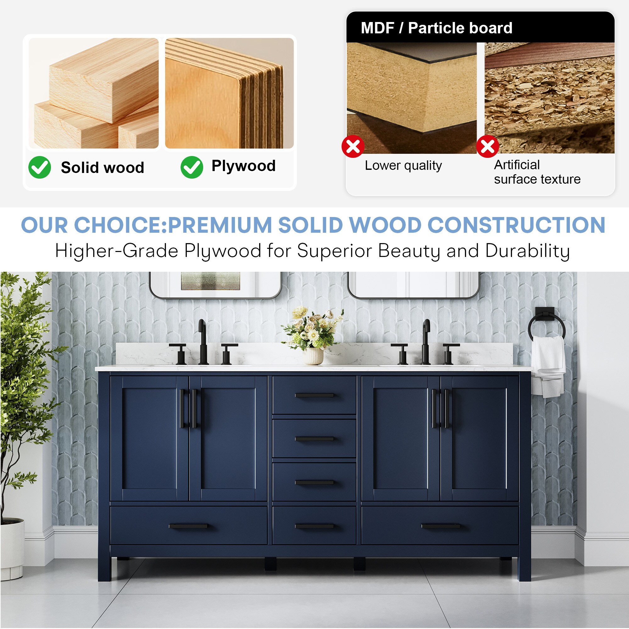 Iseryn FD72CBNB Bath-Vanity-Combo - View #4