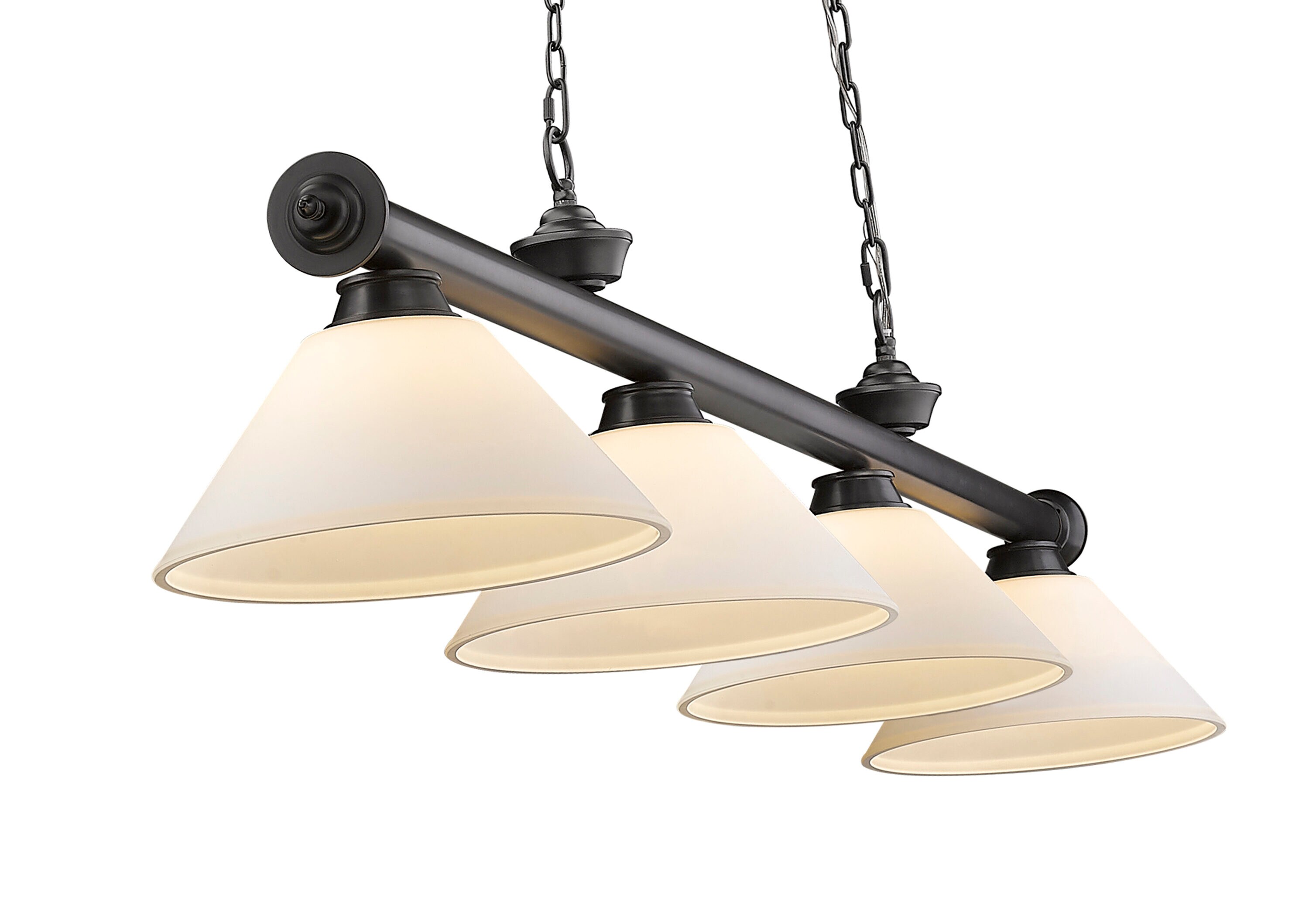 Z-Lite 2306-4BP-AMO14 Pool-Table-Lighting - View #4
