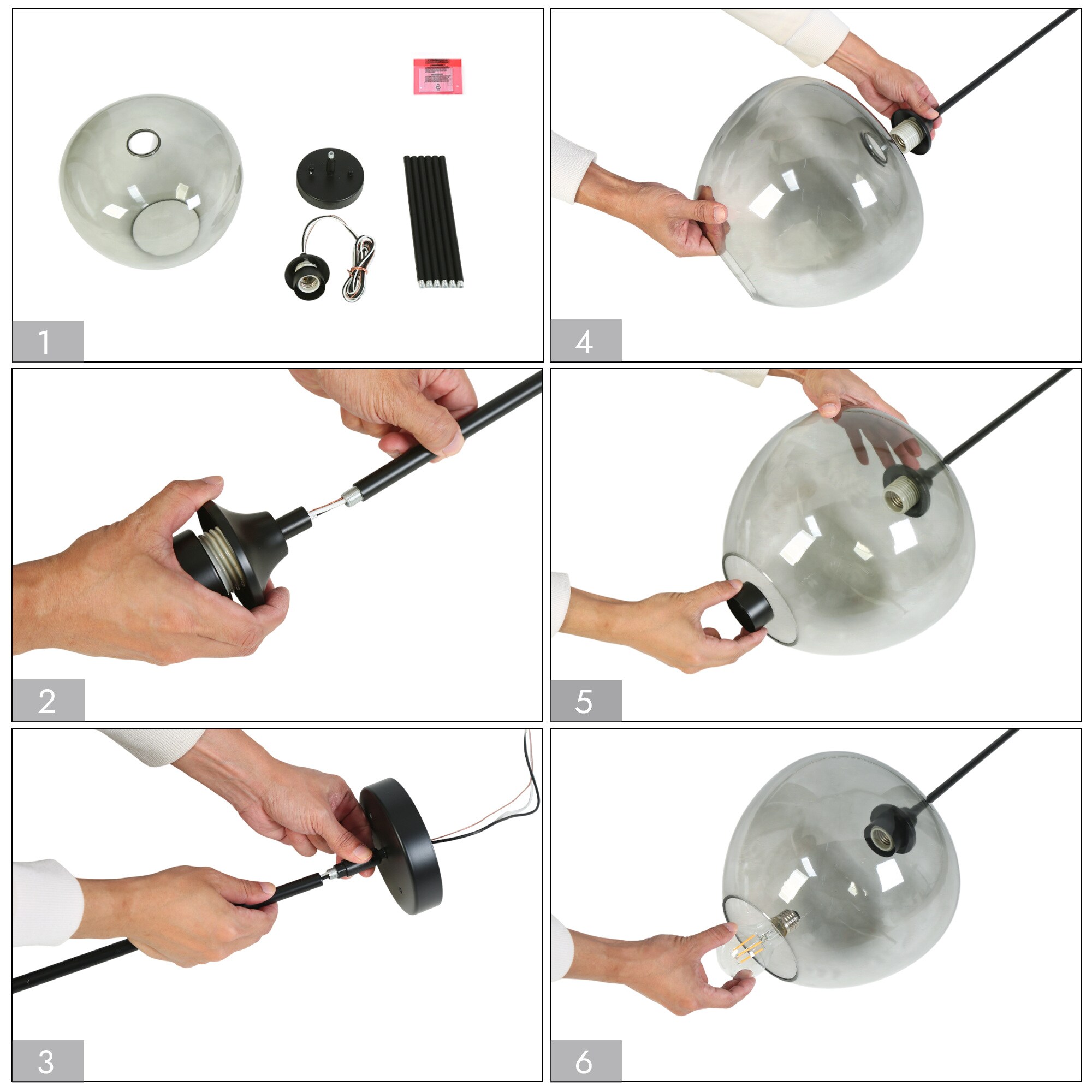 ZEVNI L3BJAMVQW5355SO9 Pendant-Lights - View #10