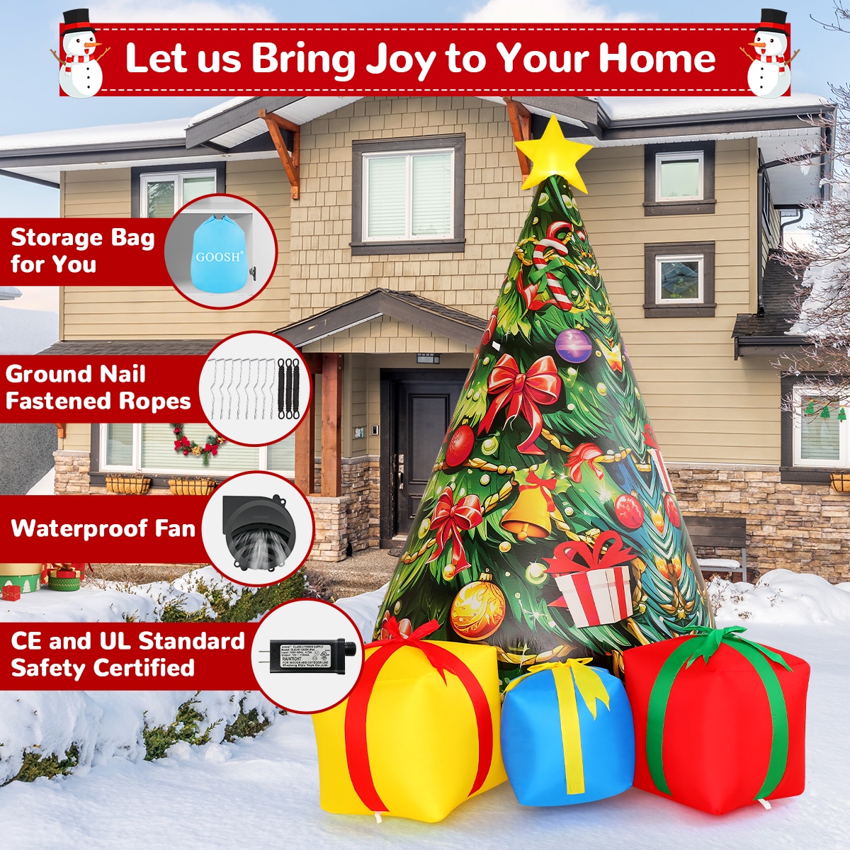 GOOSH DJ-SD-27545 Christmas-Inflatables - View #5