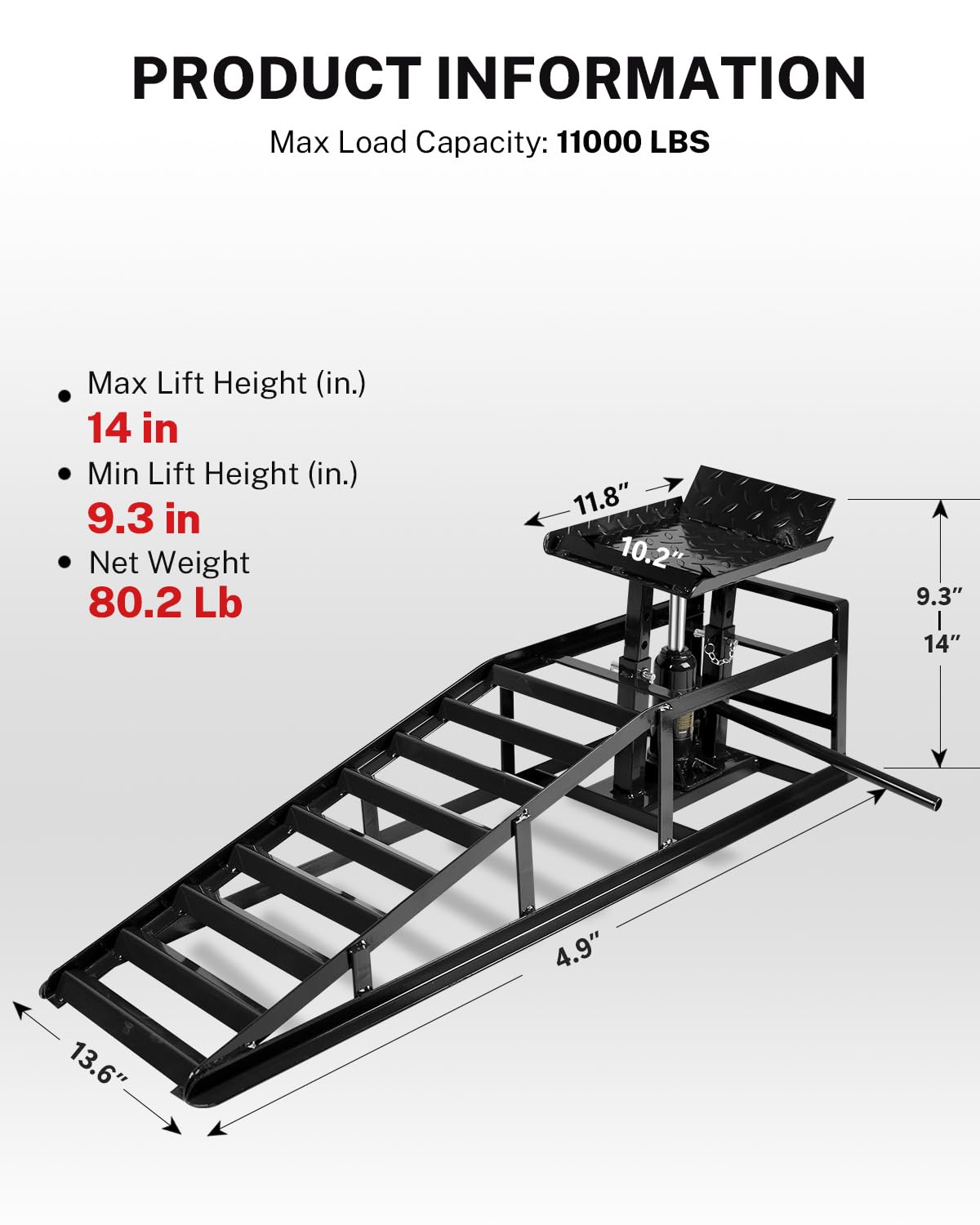 GarveeLife MX-19NL6B8 jacks - View #2