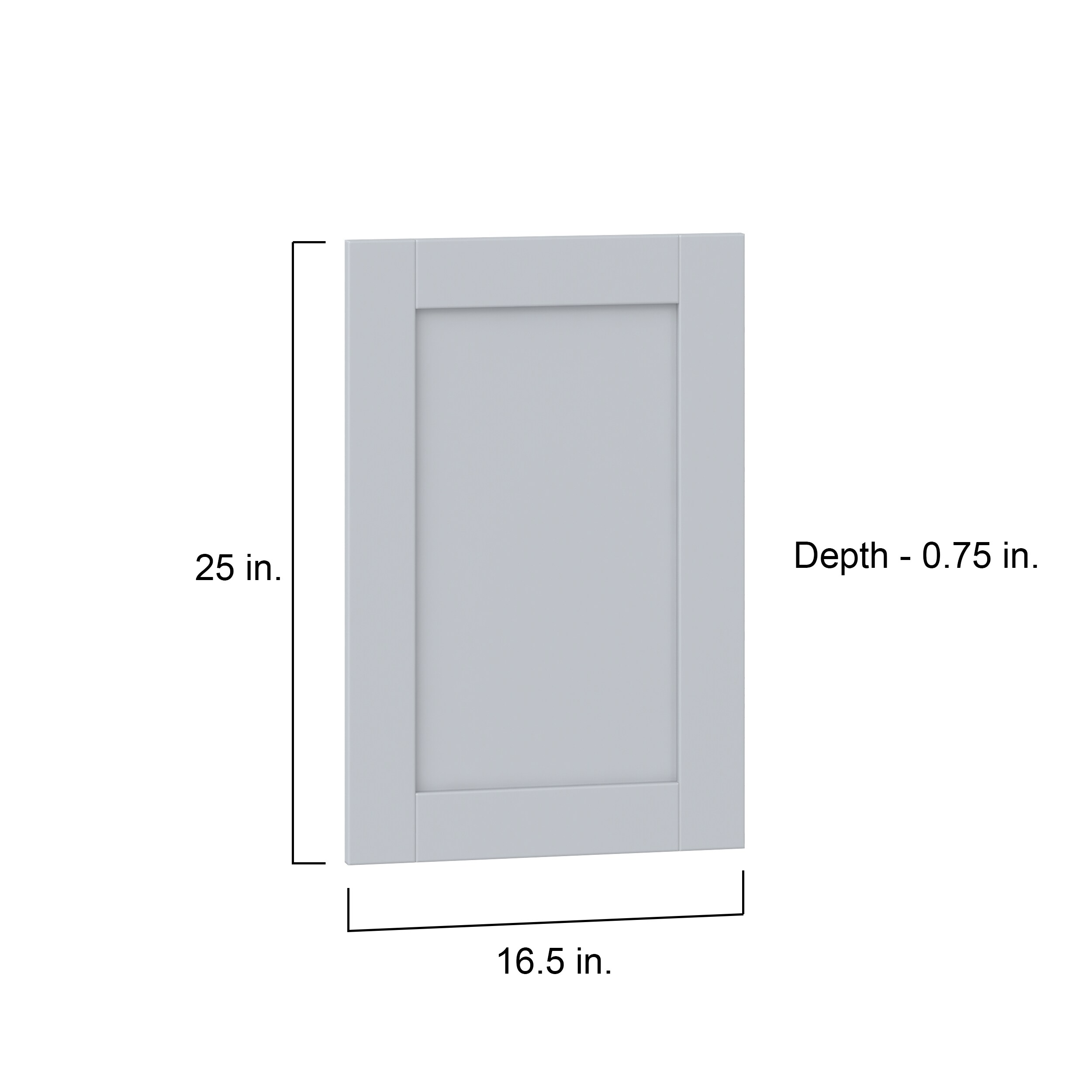 Hugo&Borg DSDR16.525-CH Kitchen-Cabinet-Doors - View #4