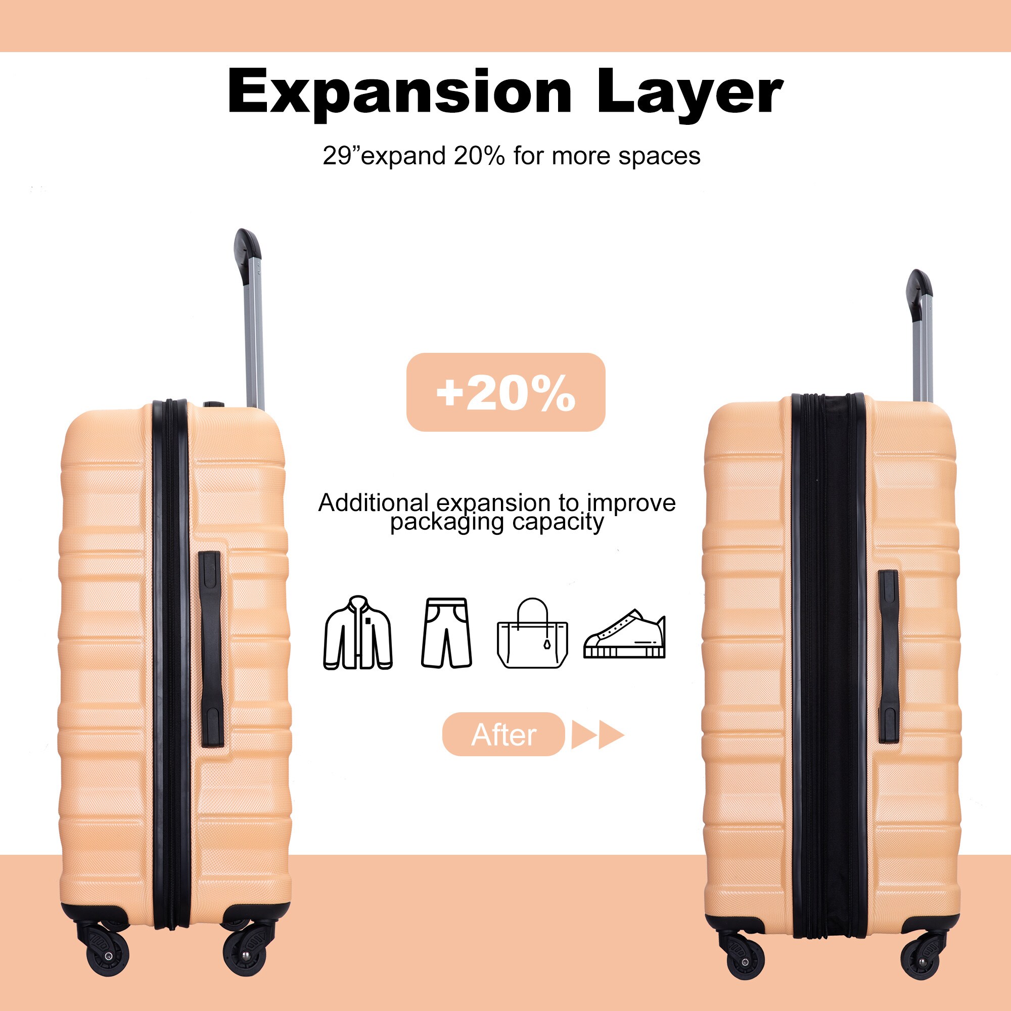 SINOFURN SYD9400023OR Luggage-And-Luggage-Sets - View #9