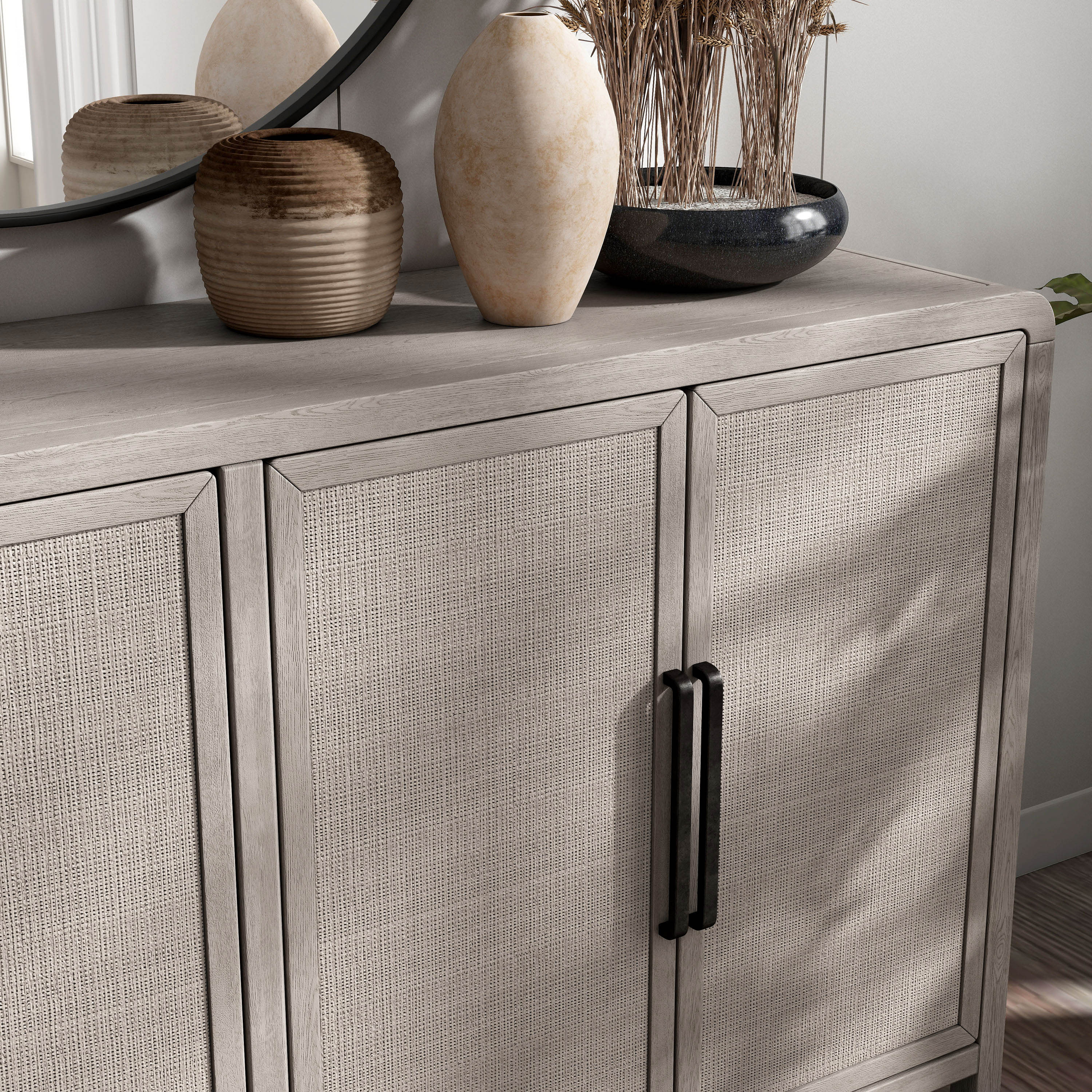 Furniture of America IDF-39016AK-SV Dining-Kitchen-Storarge - View #12