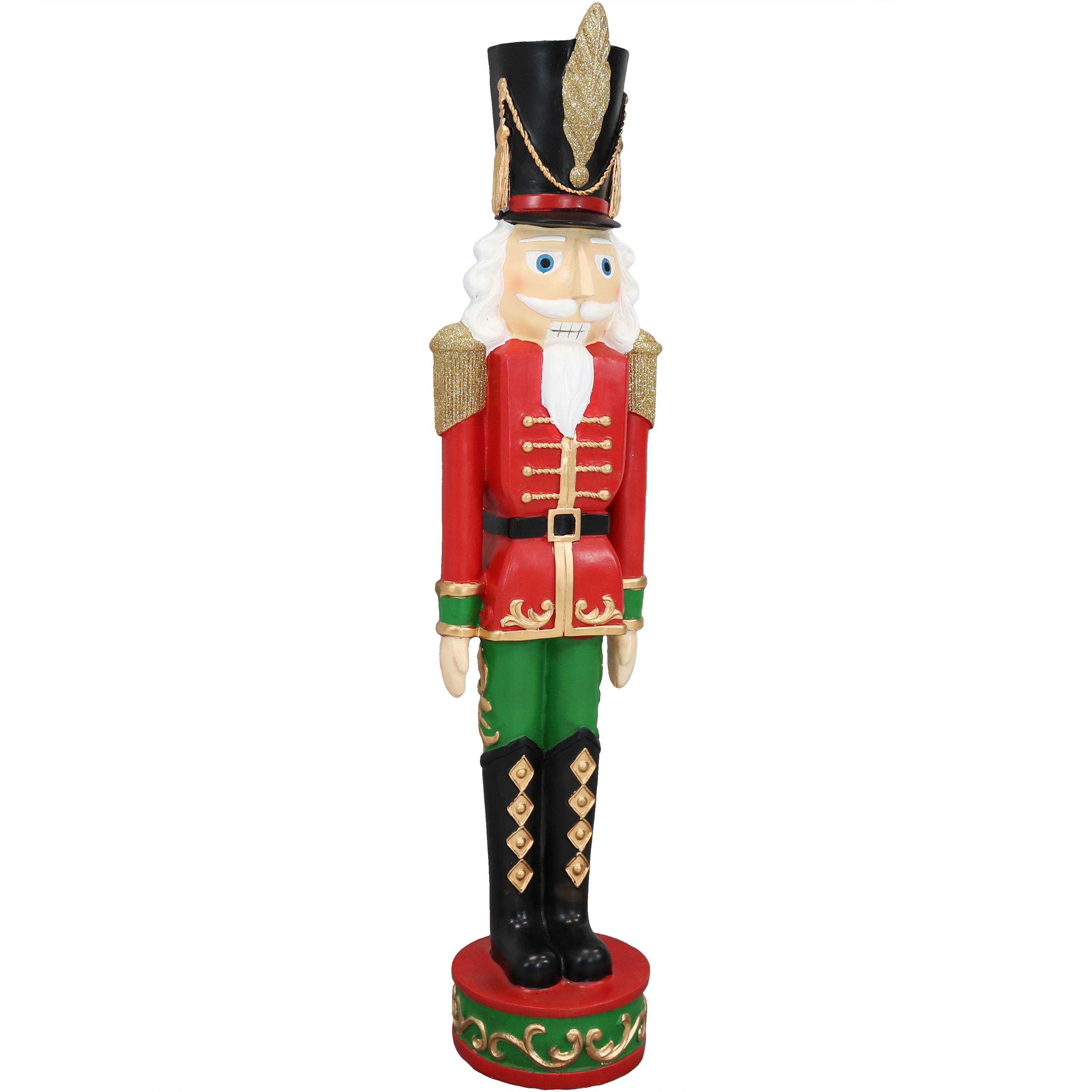 Sunnydaze Decor 37.5-in Figurine Nutcracker Christmas Decor in the ...