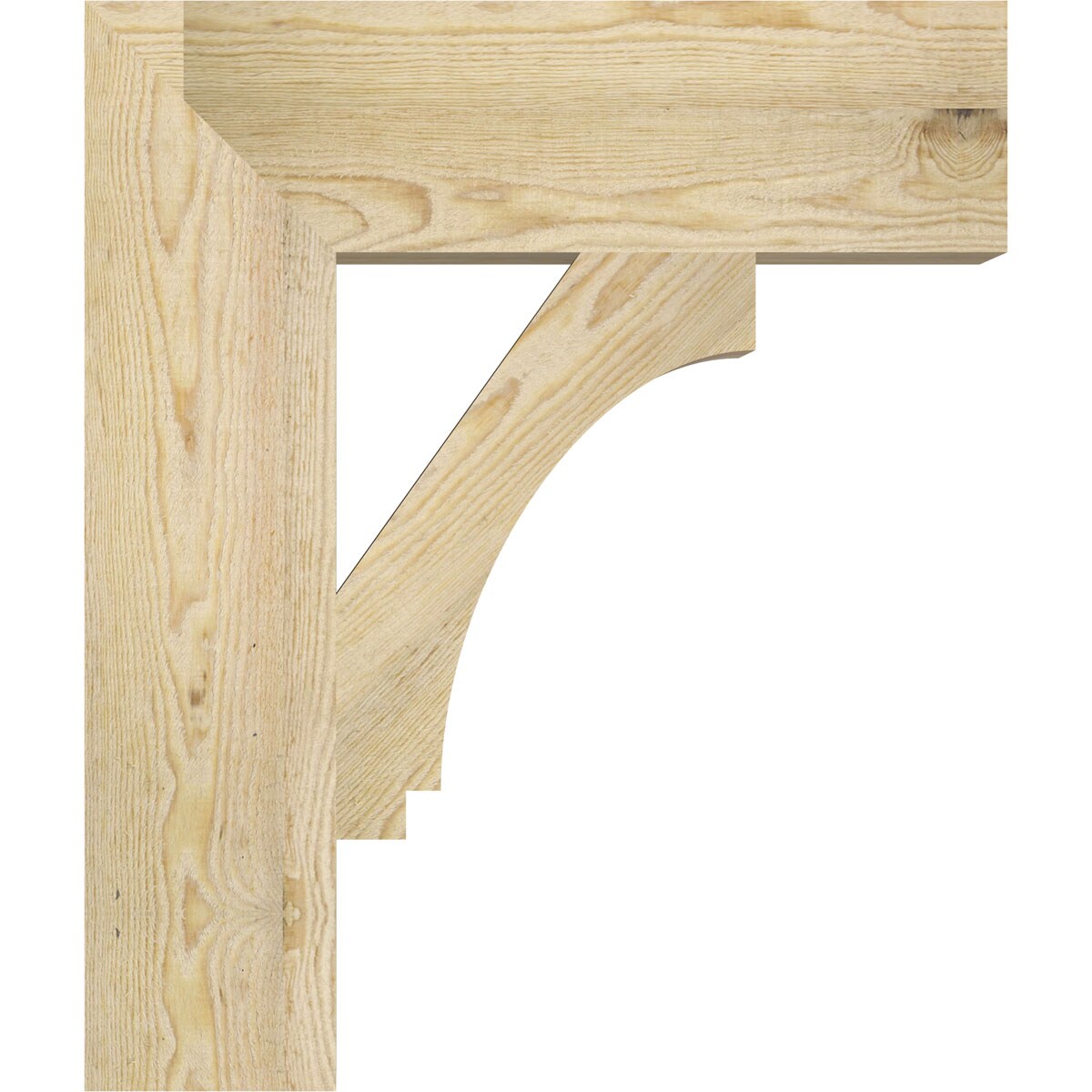 Ekena Millwork BKT06X22X26IMP05RDF Exterior-Brackets-Braces - View #3