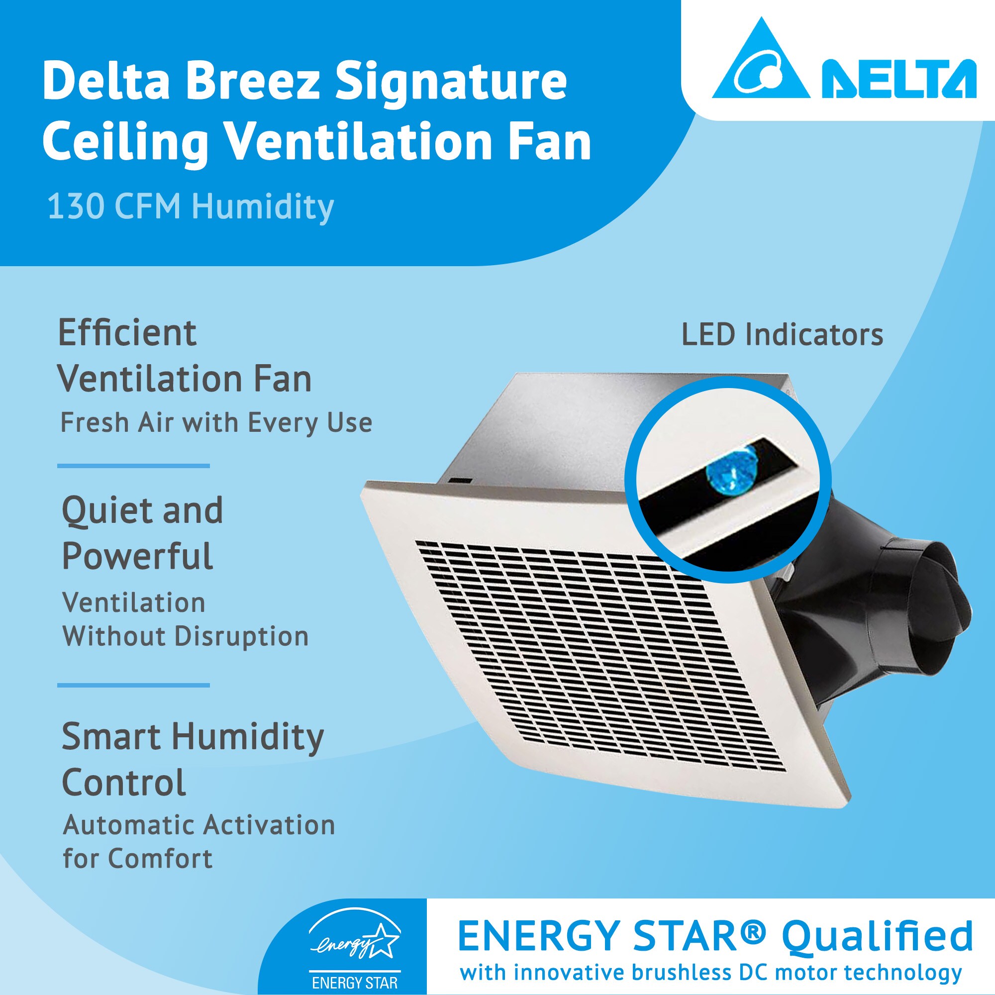Delta Breez VFB25AEH Gable-Vent-Fans - View #2