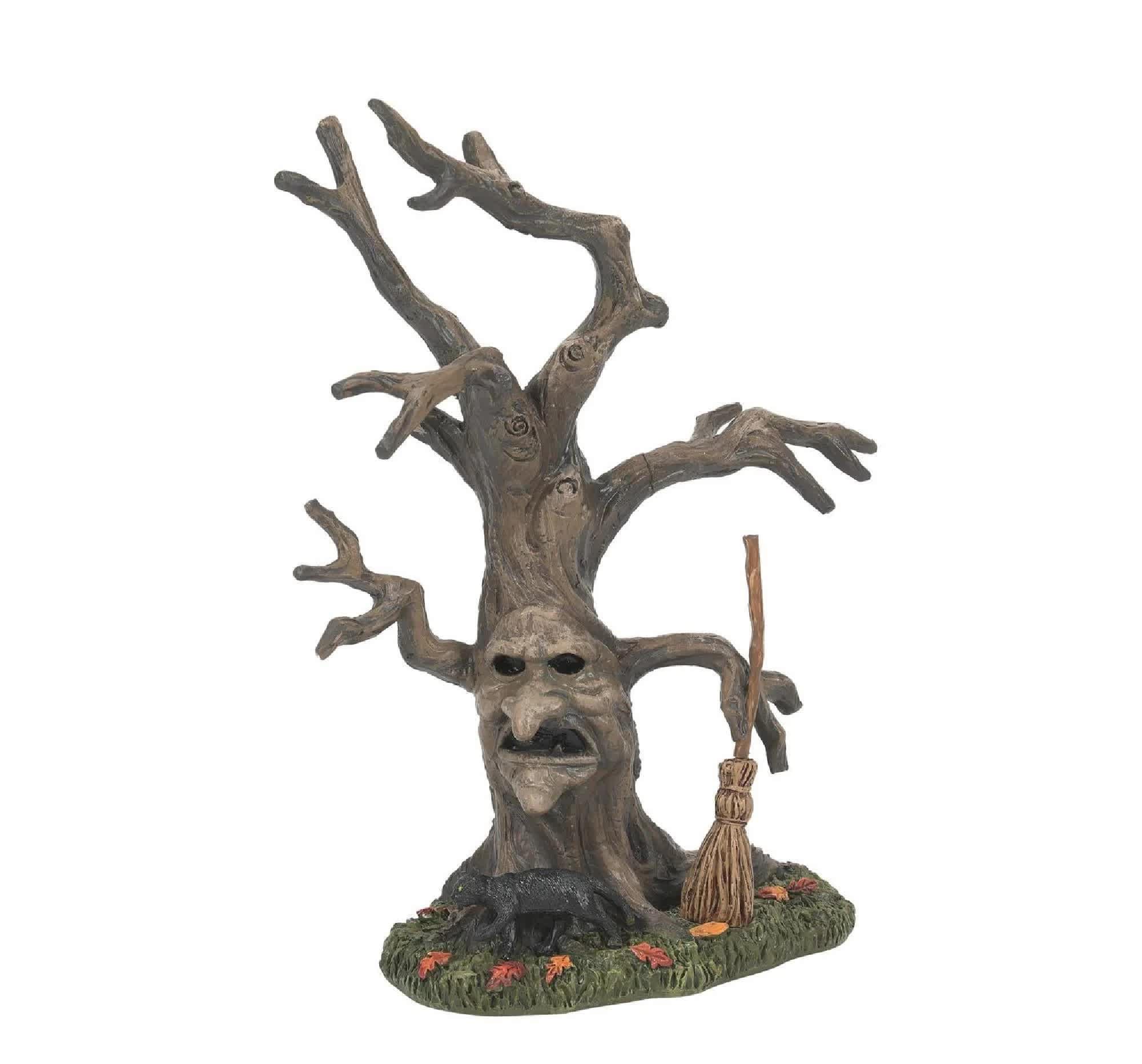 Department 56  Village Halloween  Accessories Scary Witch Tree #6011473