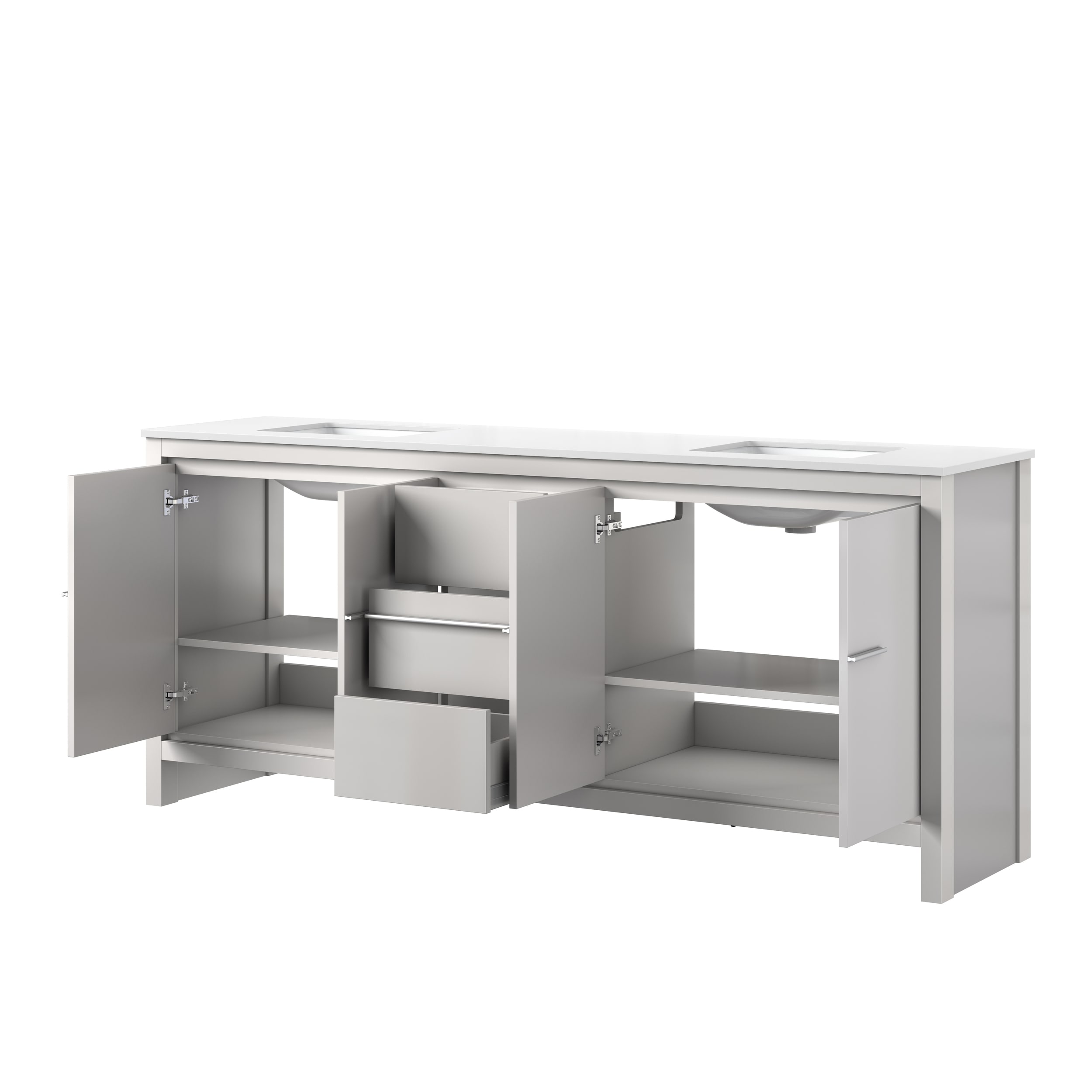 Lexora LVSCSH80DW300 Bath-Vanity-Combo - View #3