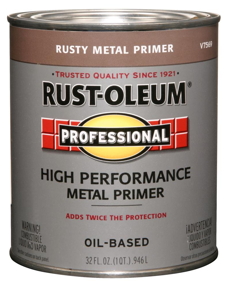 Rust-Oleum 4-Pack Marine Coatings Metal Primer Flat White Oil
