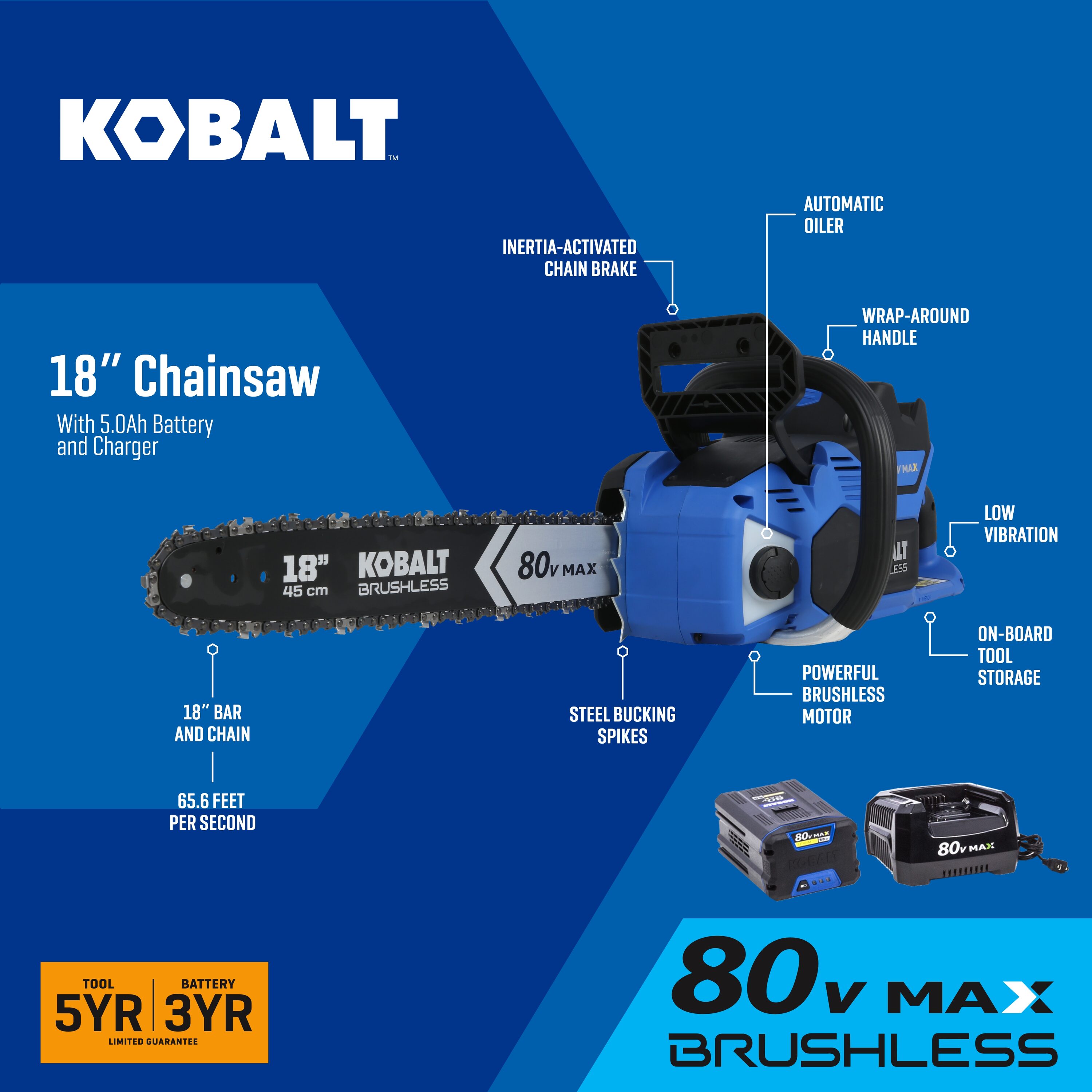 Kobalt KCS 4080-06 Cordless-Chainsaw - View #8