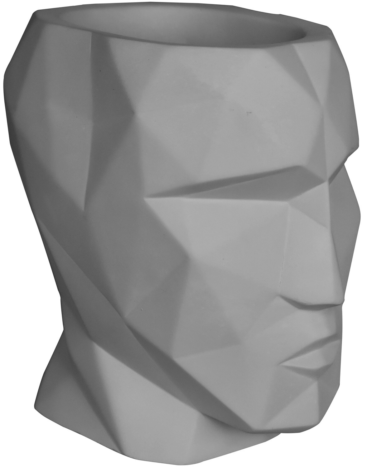 Modeno EN-MF2193M 4.1-in W Small Gray Concrete Indoor/Outdoor Planter