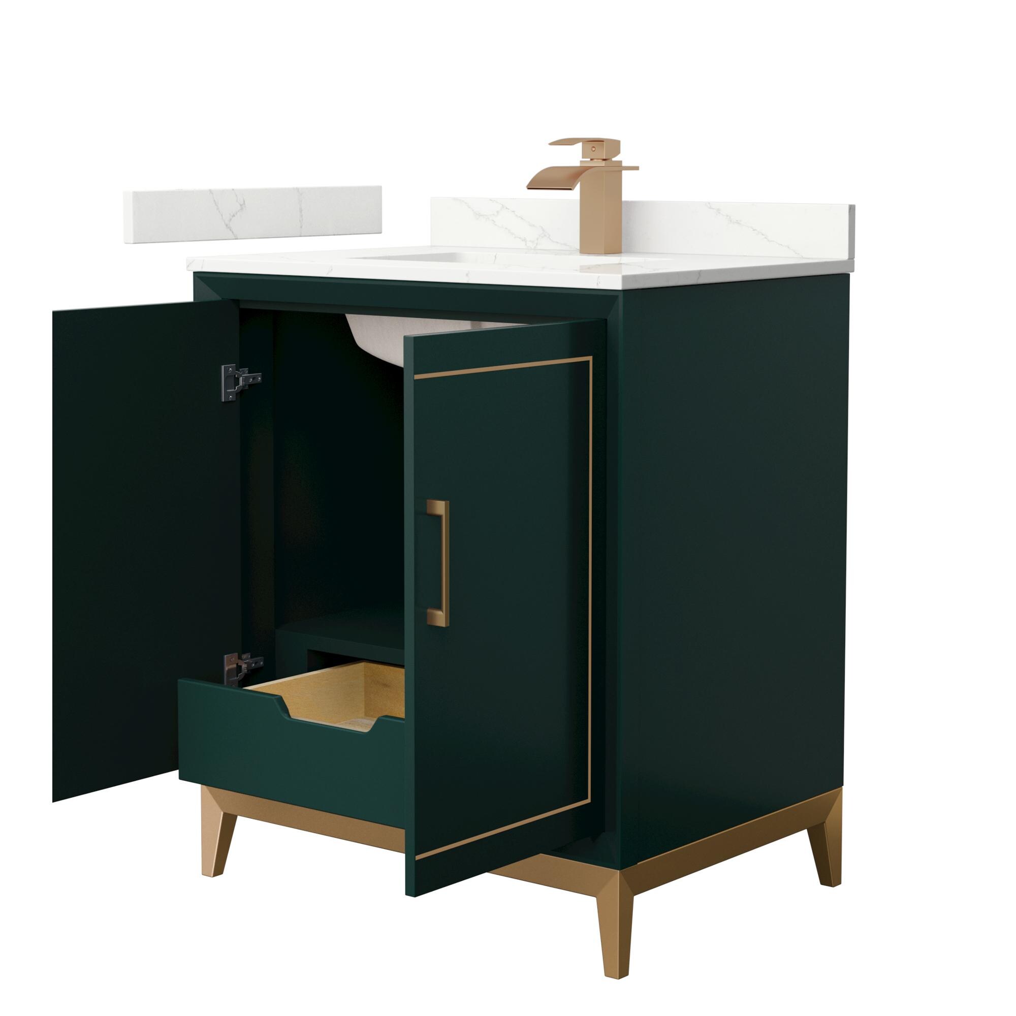 Wyndham Collection WCH515130SGSGTUNSMXX Bath-Vanity-Combo - View #2
