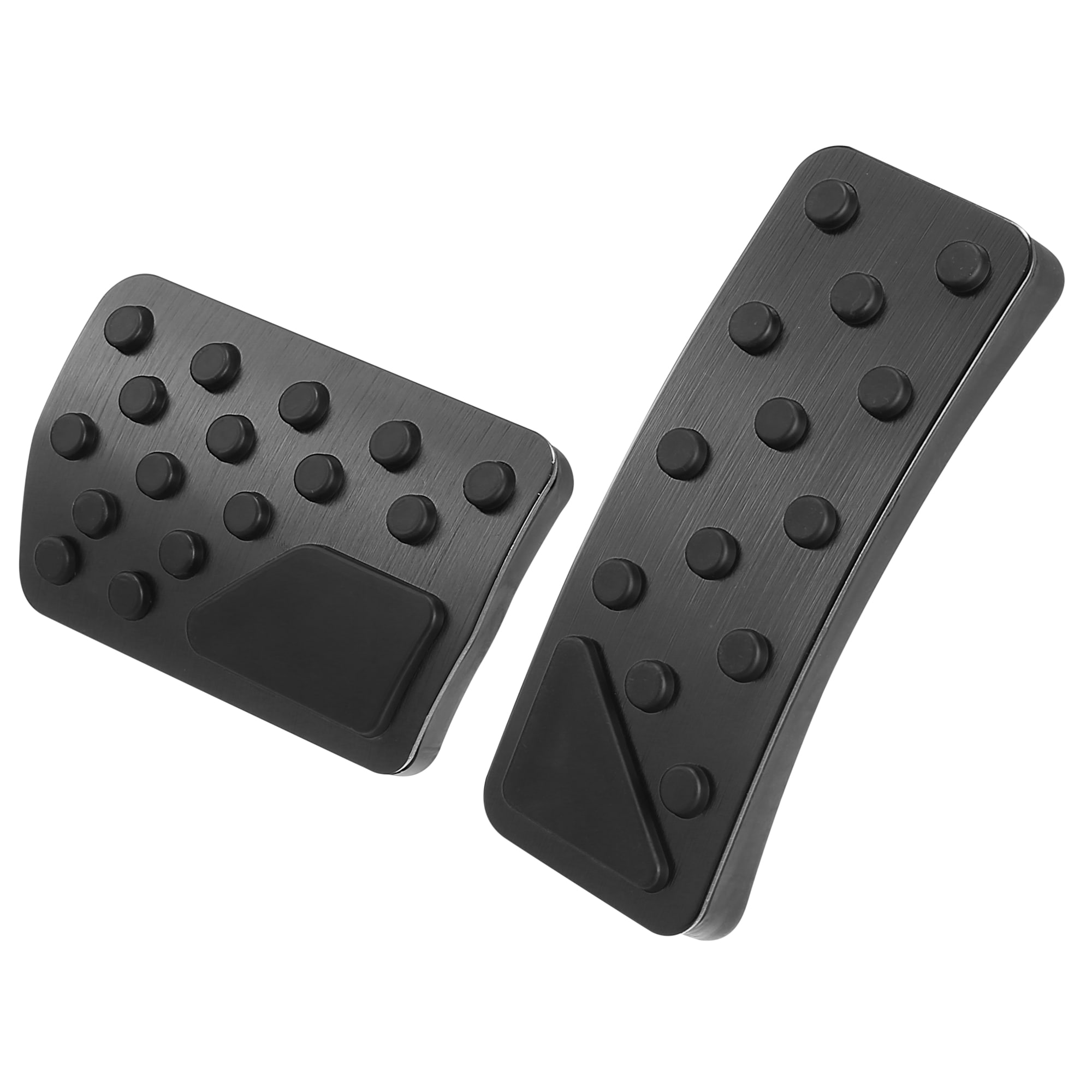 Unique Bargains 1set Brake Pedal Pad Gas Accelerator Pedal Cover for Jeep Grand Cherokee for Dodge Durango 2011-2021 Black