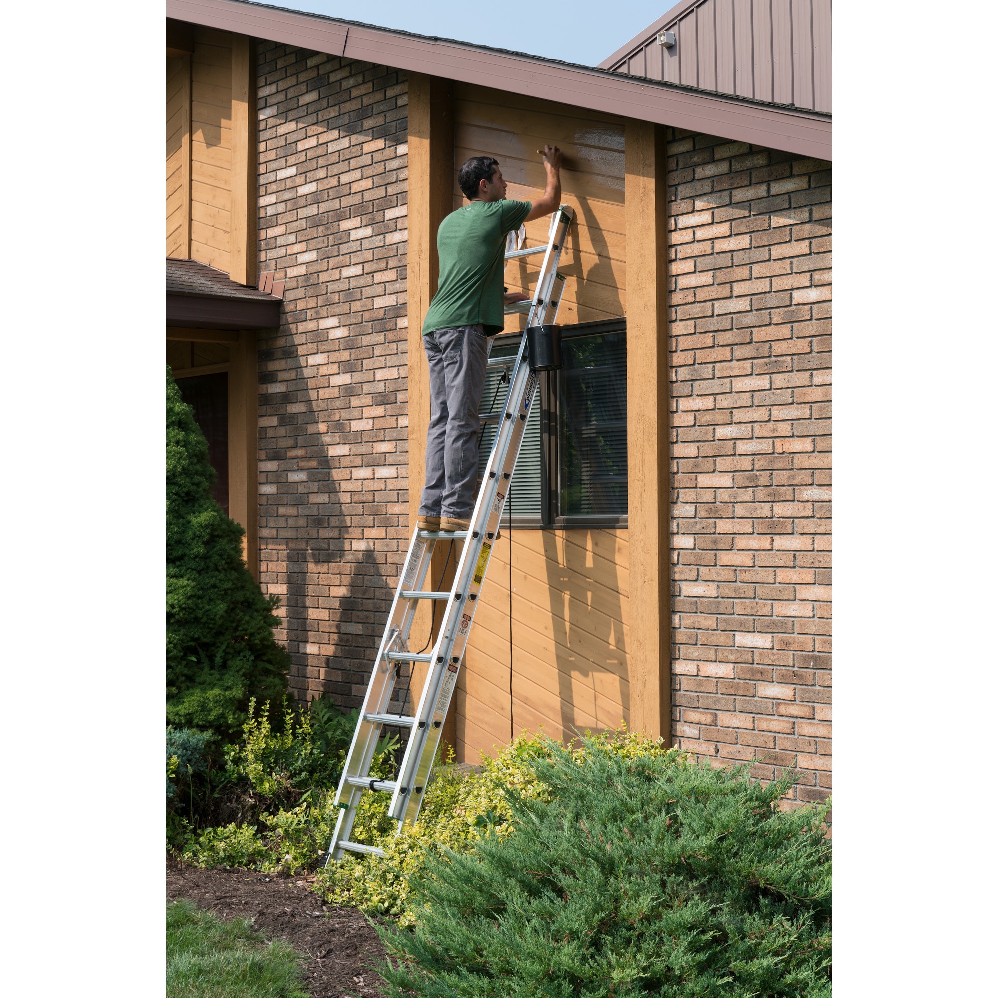 Werner D1240-2 Extension-Ladders - View #5