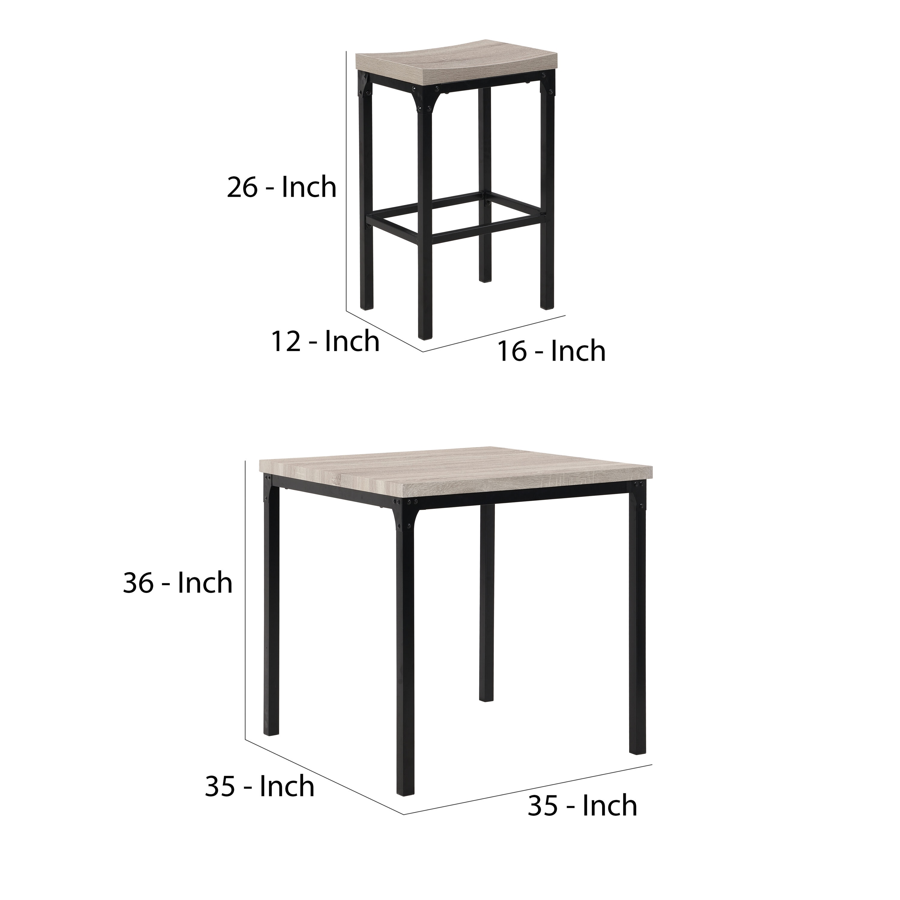 Benzara BM167129 Dining-Sets - View #7