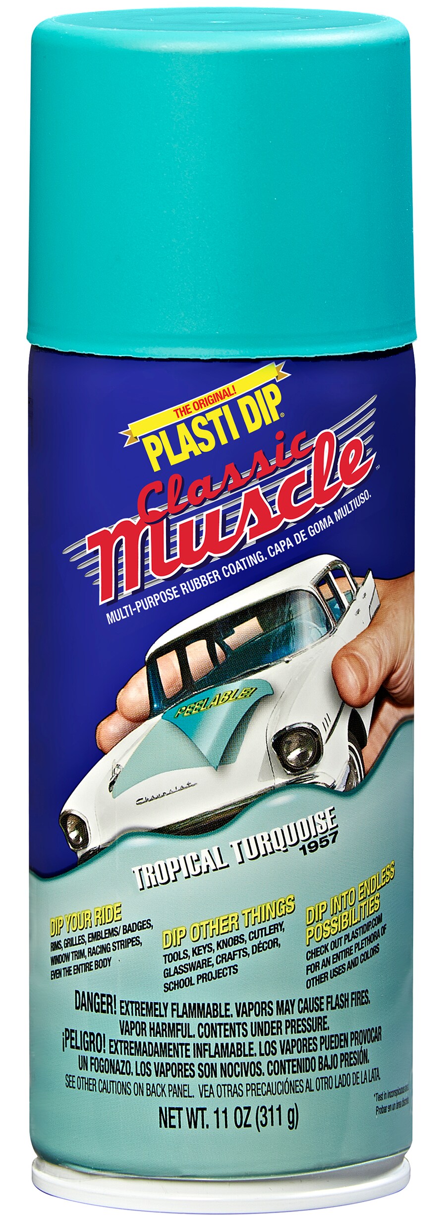 Plasti Dip 11306-6 11-fl oz Green Aerosol Spray Waterproof Rubberized Coating