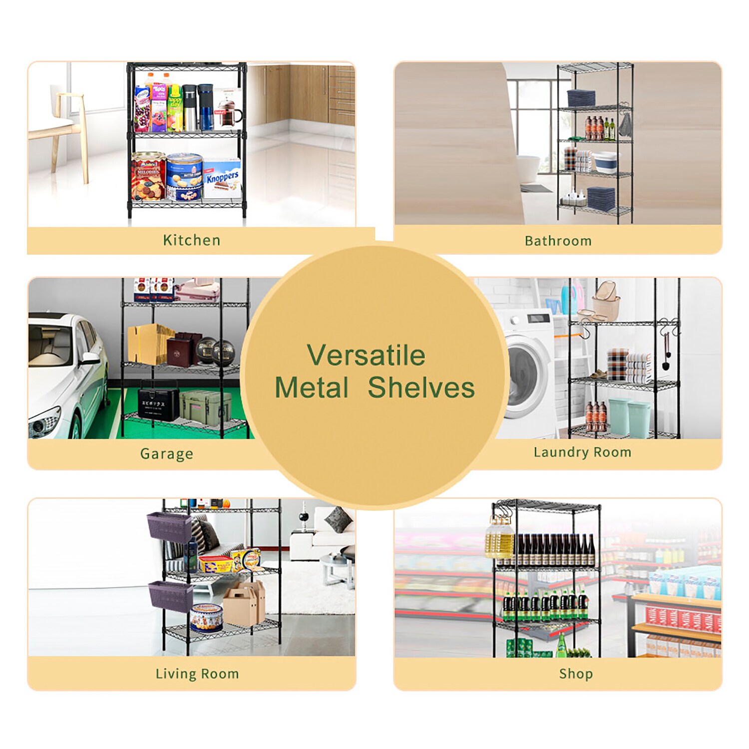 EFINE RL100-5X2 Free-Standing-Shelving - View #5