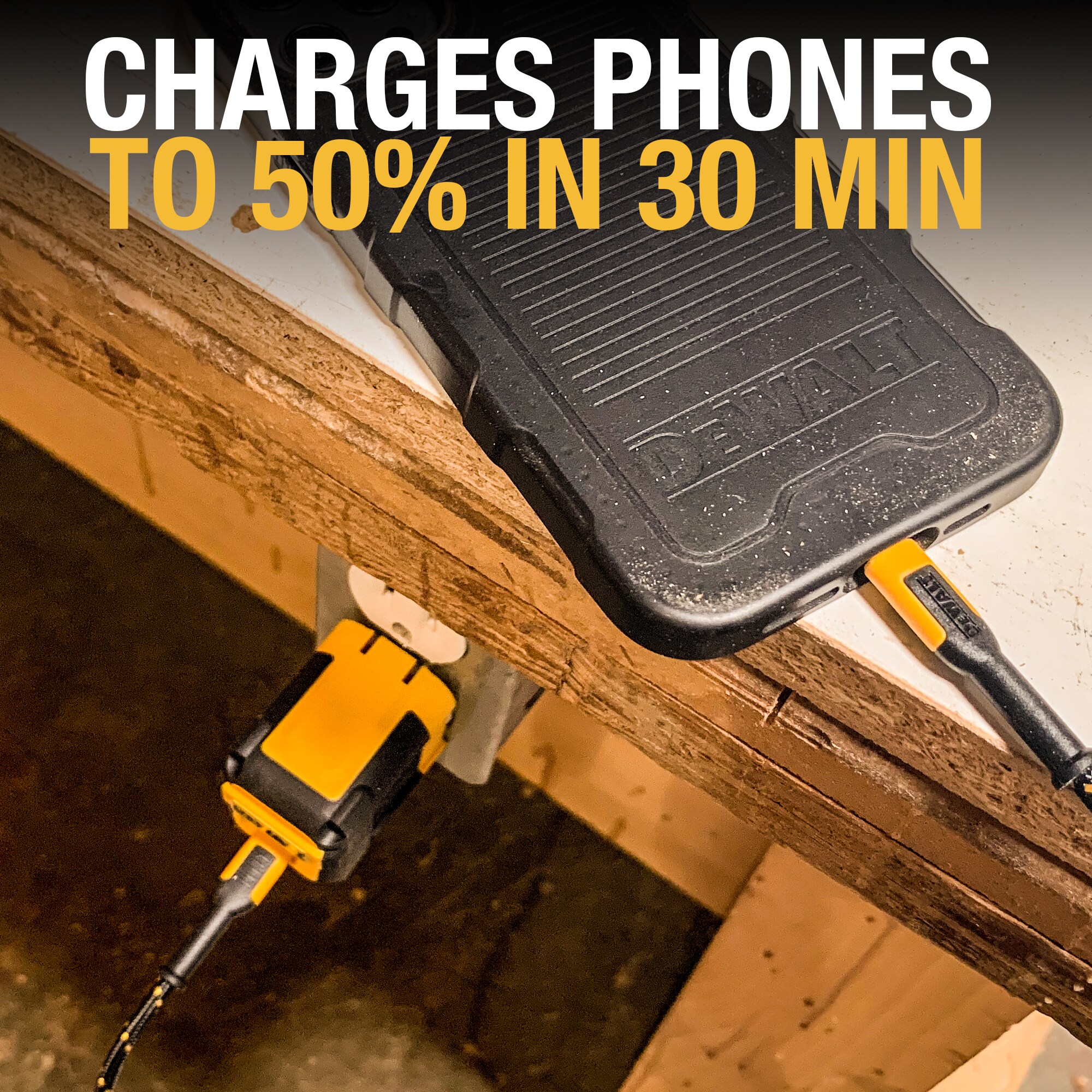 DEWALT Type C Usb A Wall Outlet Charger 2 in the Mobile Device