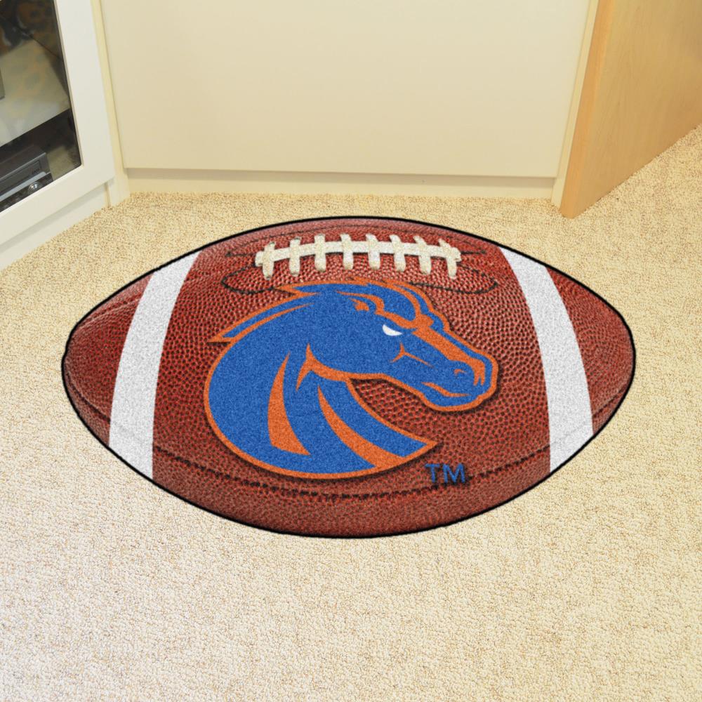 NFL Shaped Coir Door Mat - Broncos