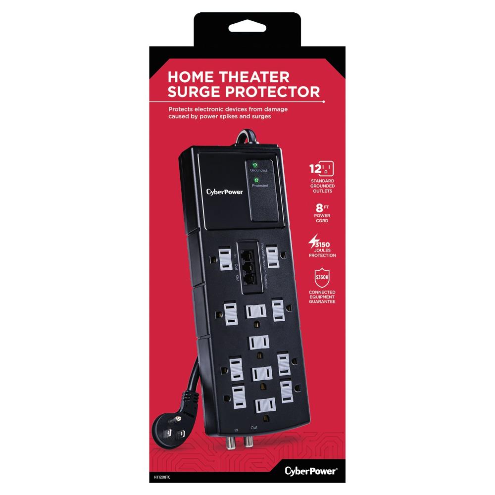 CyberPower HT1208TC Surge-Protectors - View #4