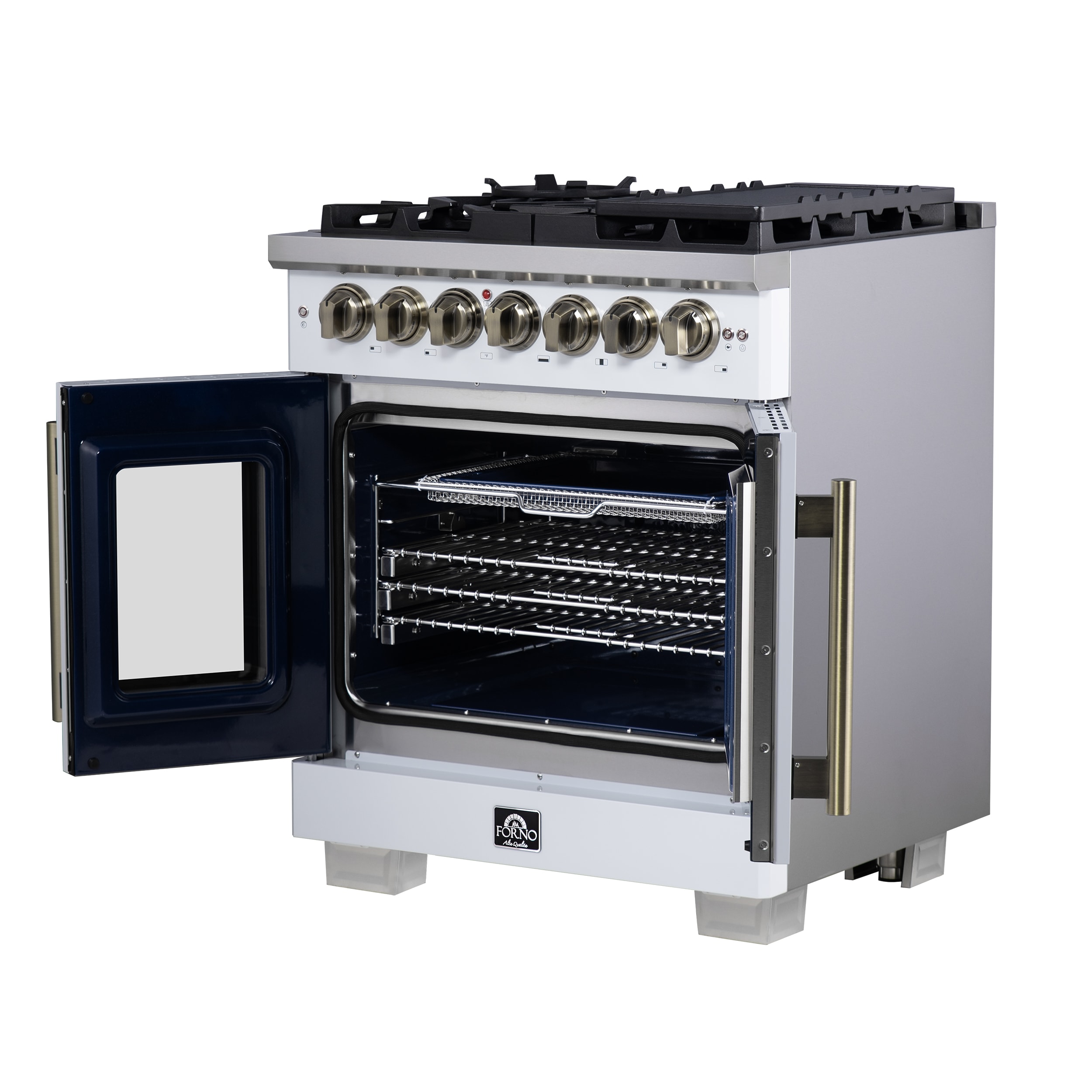 FORNO FFSGS6387-30WHT Dual-Fuel-Ranges - View #14