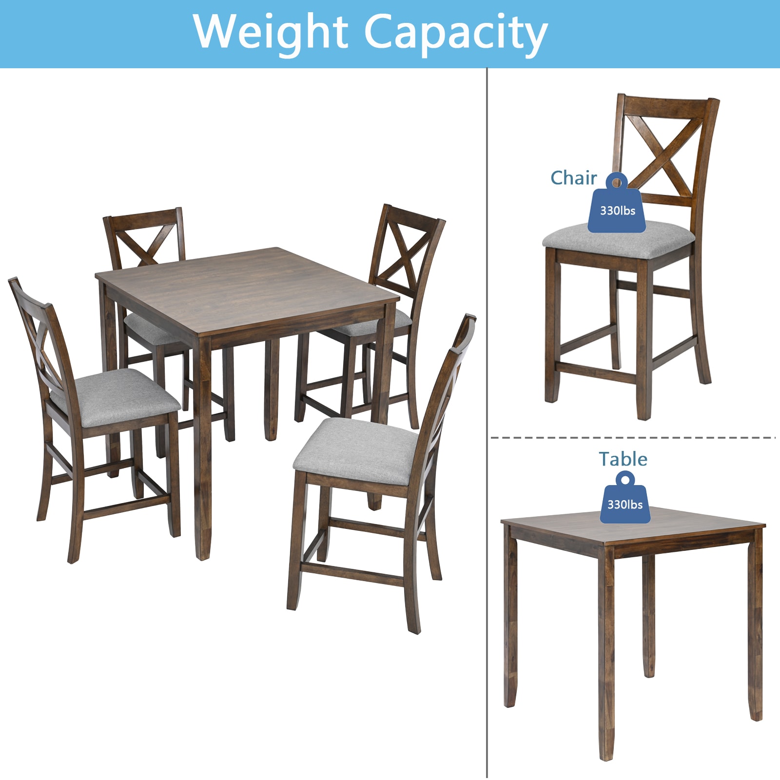 Siavonce XHS00032 Dining-Sets - View #3