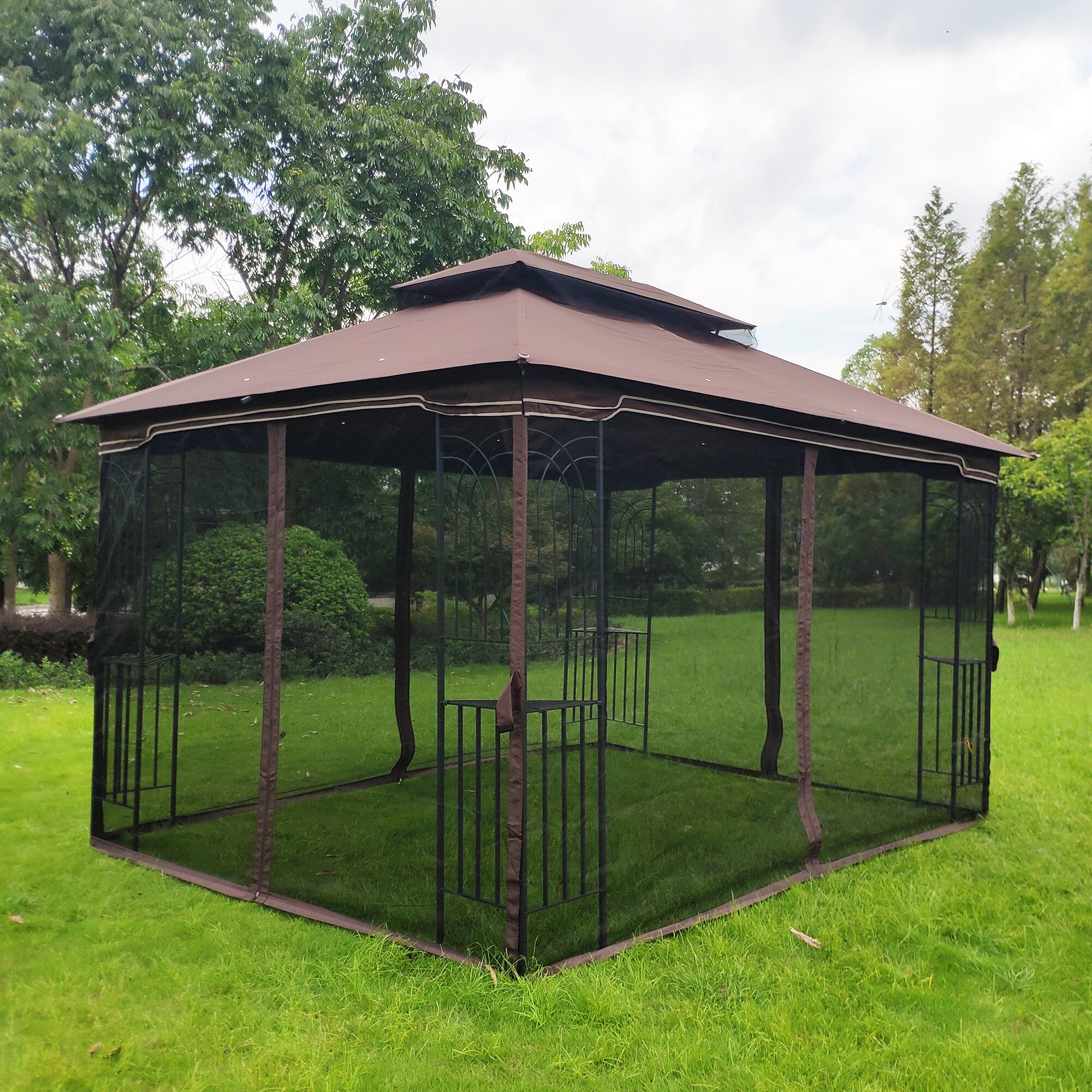 AAZJ BYO-40784 Wood-Resin-Gazebos - View #5