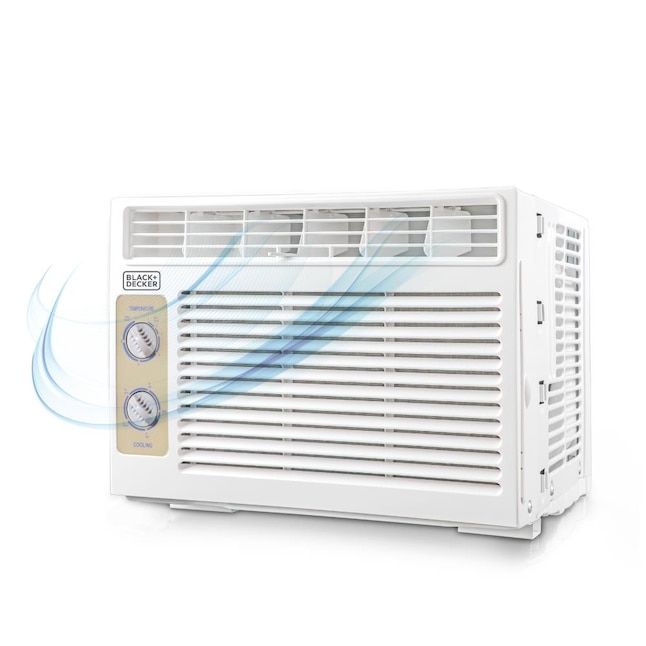 BLACK+DECKER 150-sq ft Window Air Conditioner (115-Volt; 5000-BTU) in the  Window Air Conditioners department at