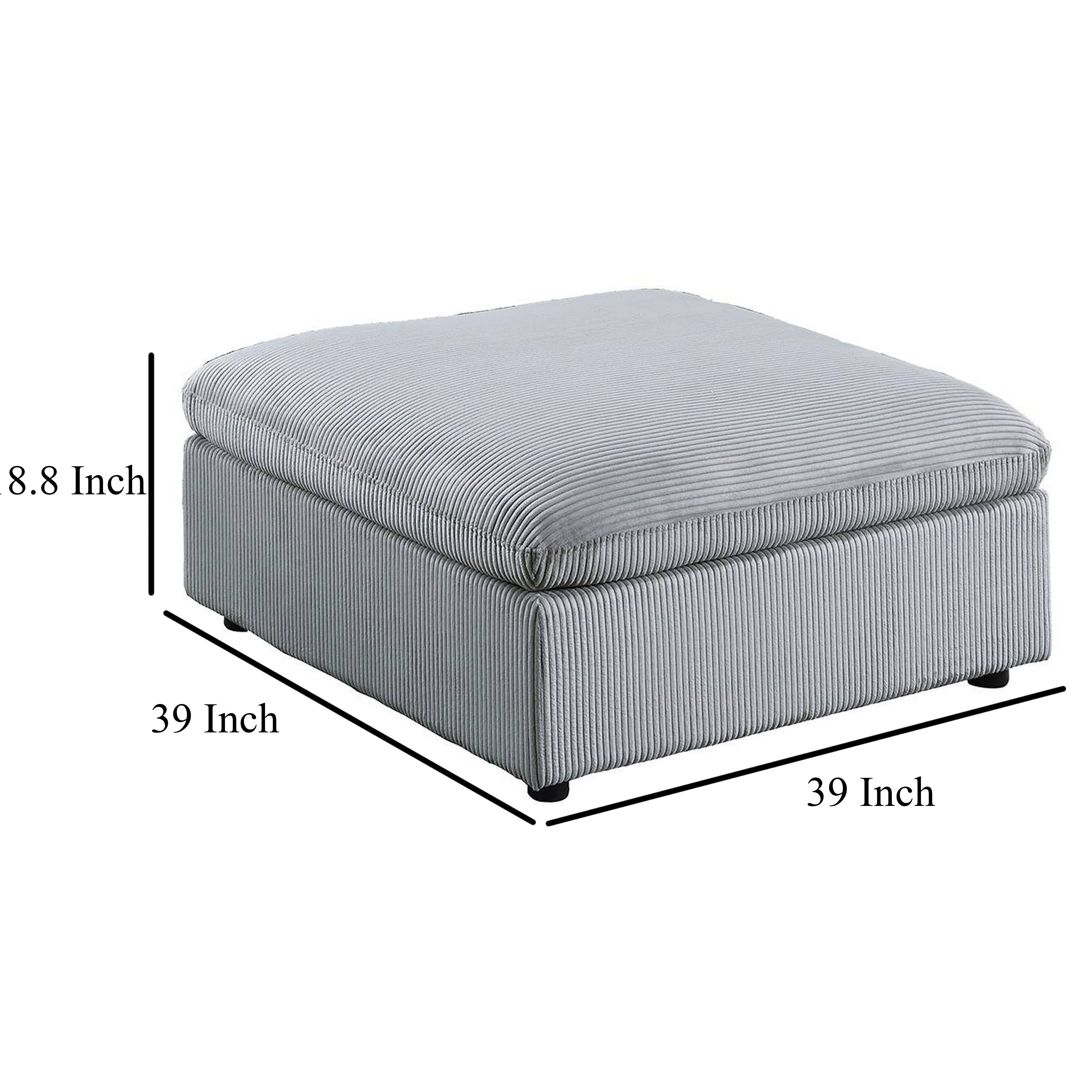 Benzara BM326088 Indoor-Ottomans - View #5
