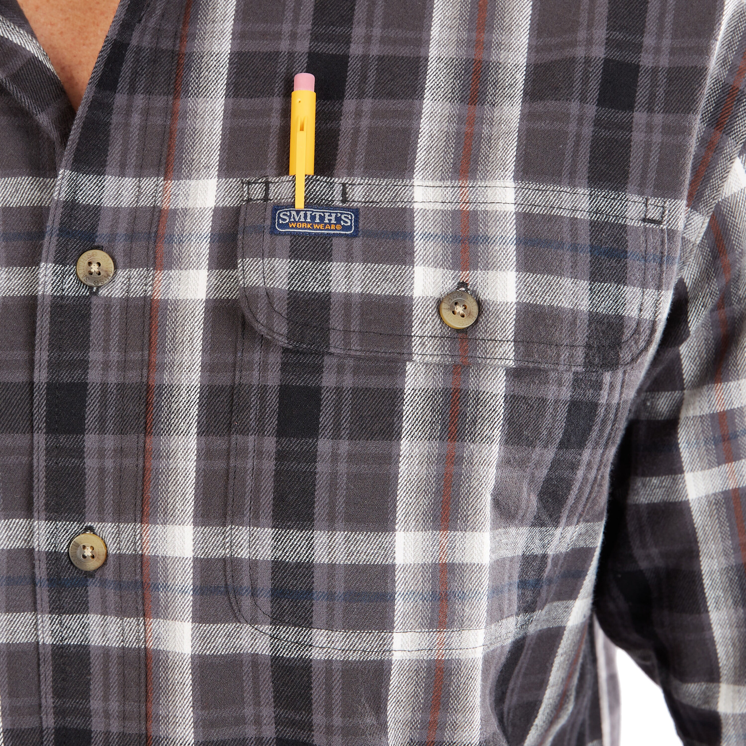 Smith's Workwear SFF566P-CHC-XL Tops-Shirts - View #7