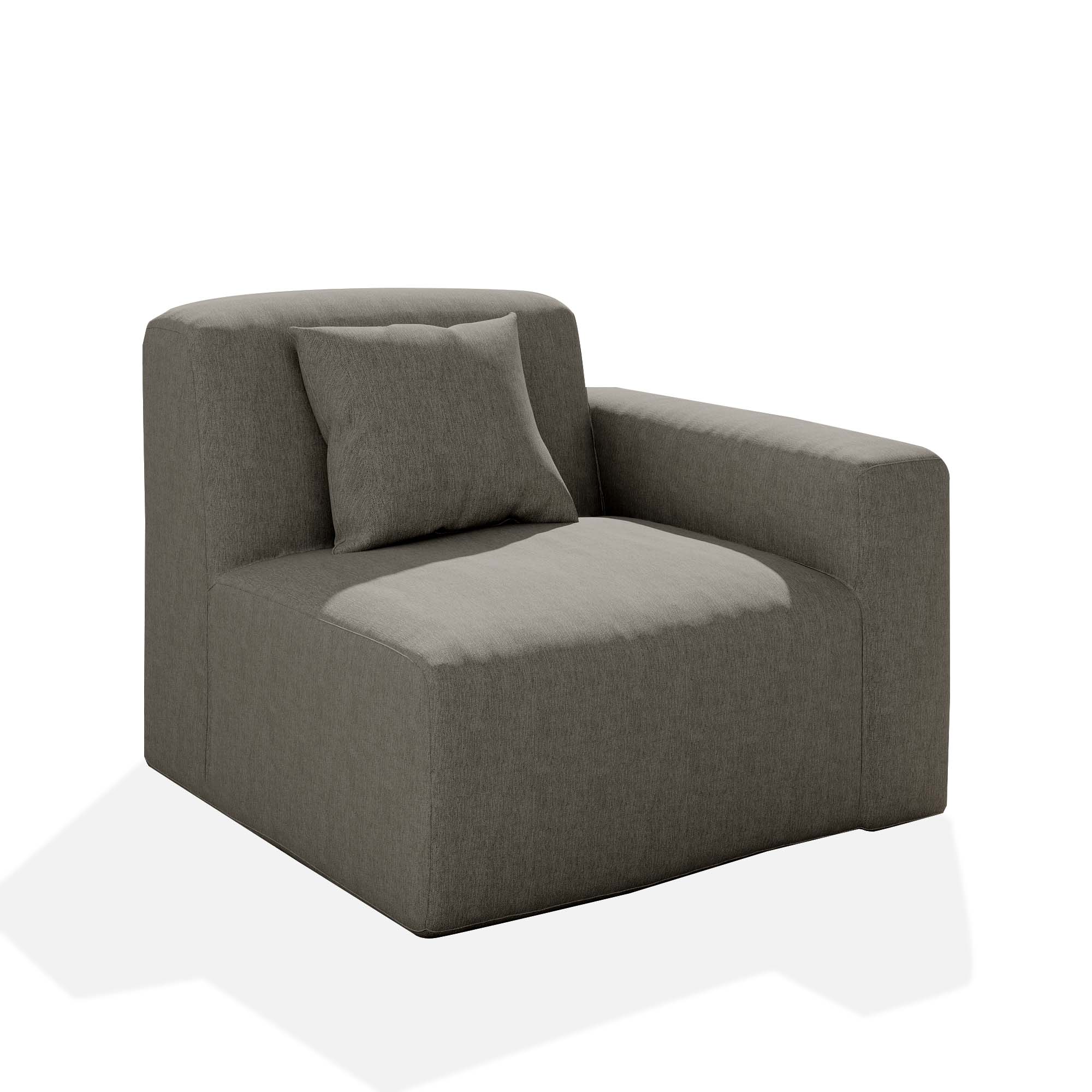 Dreamsidea LS-OP01-LAC-D GRA Patio-Sofas-Daybeds - View #5