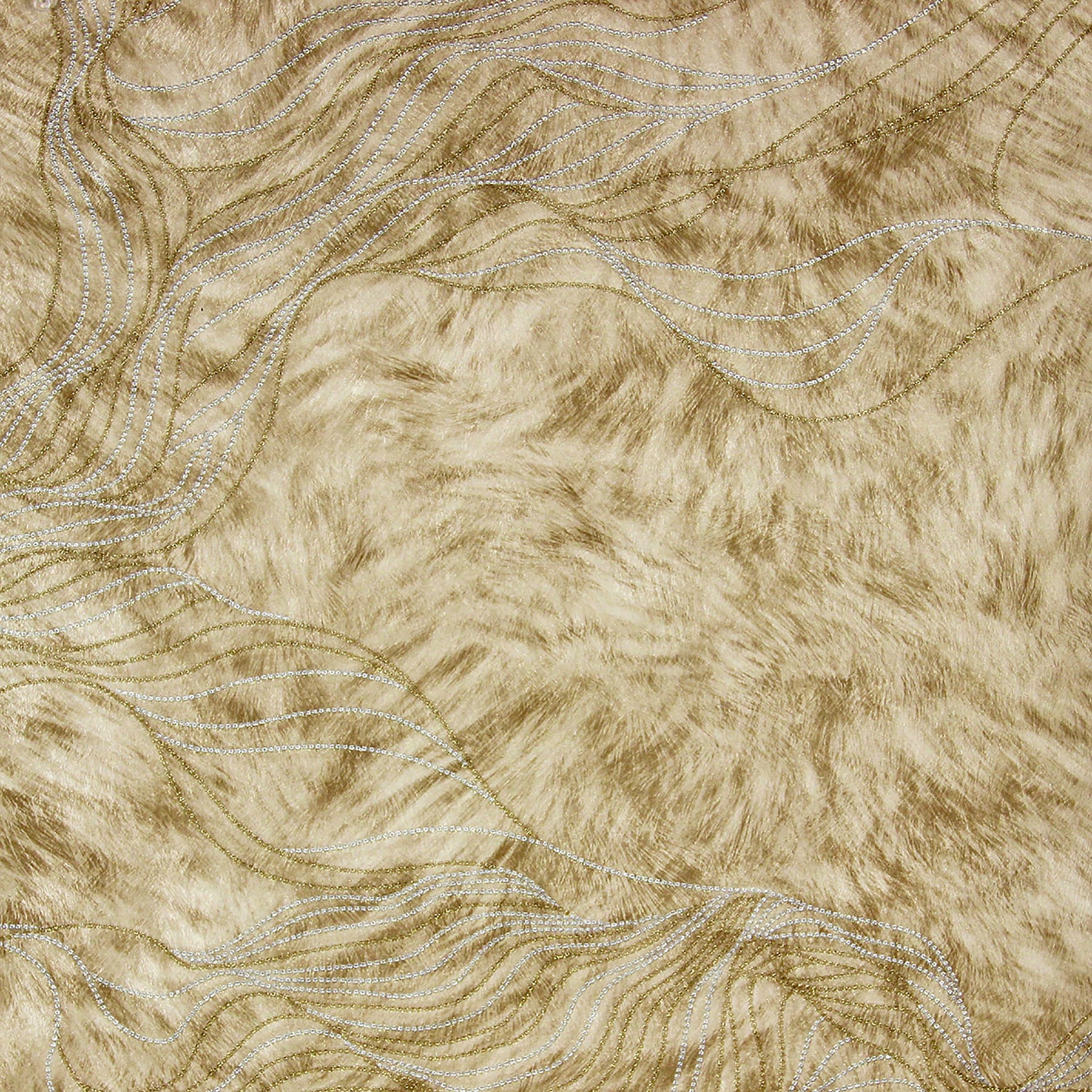 Brewster Home Fashions 2871-88720 57.8-sq ft Beige Vinyl Animals Unpasted Wallpaper