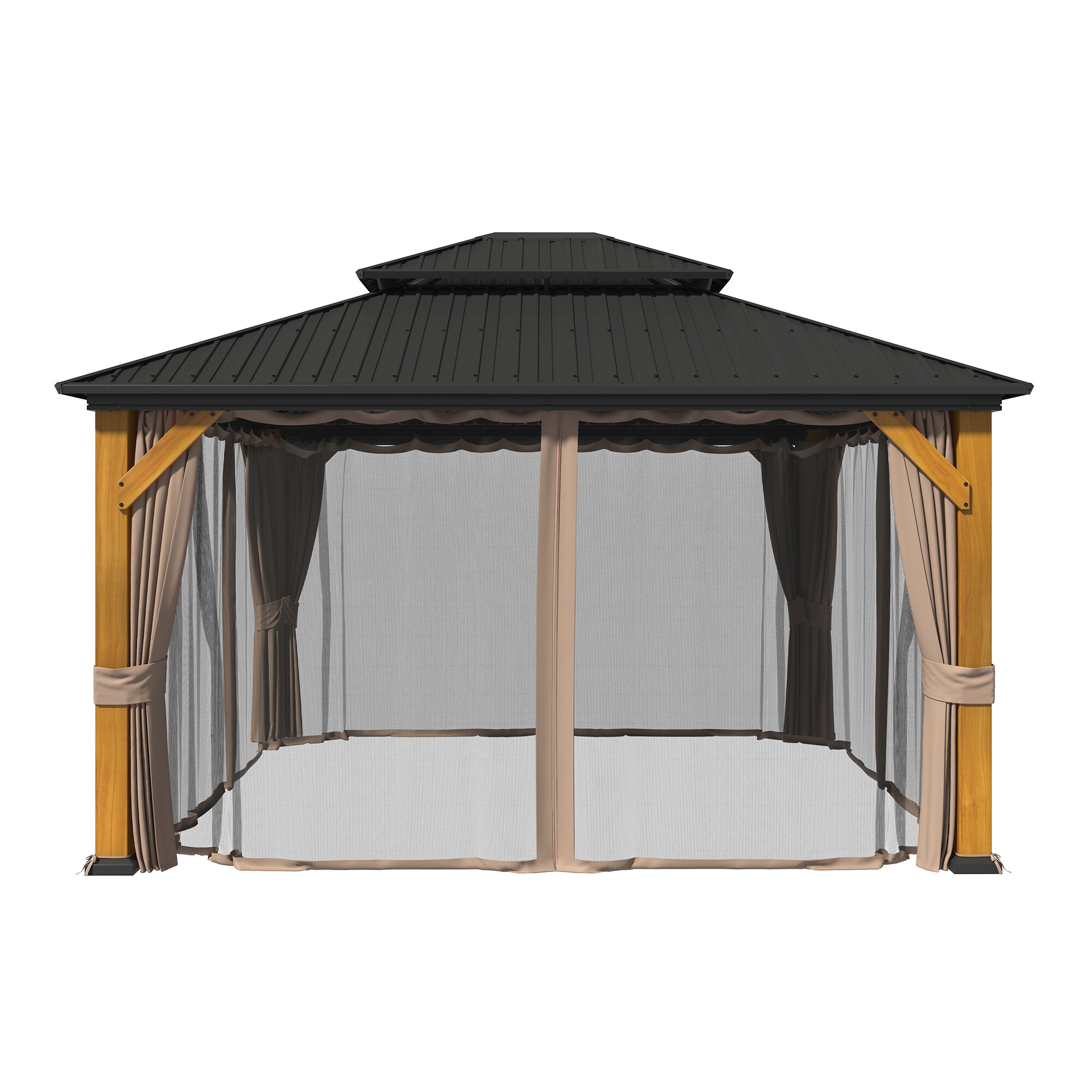Clihome CL-DOLS018 Wood-Resin-Gazebos - View #6
