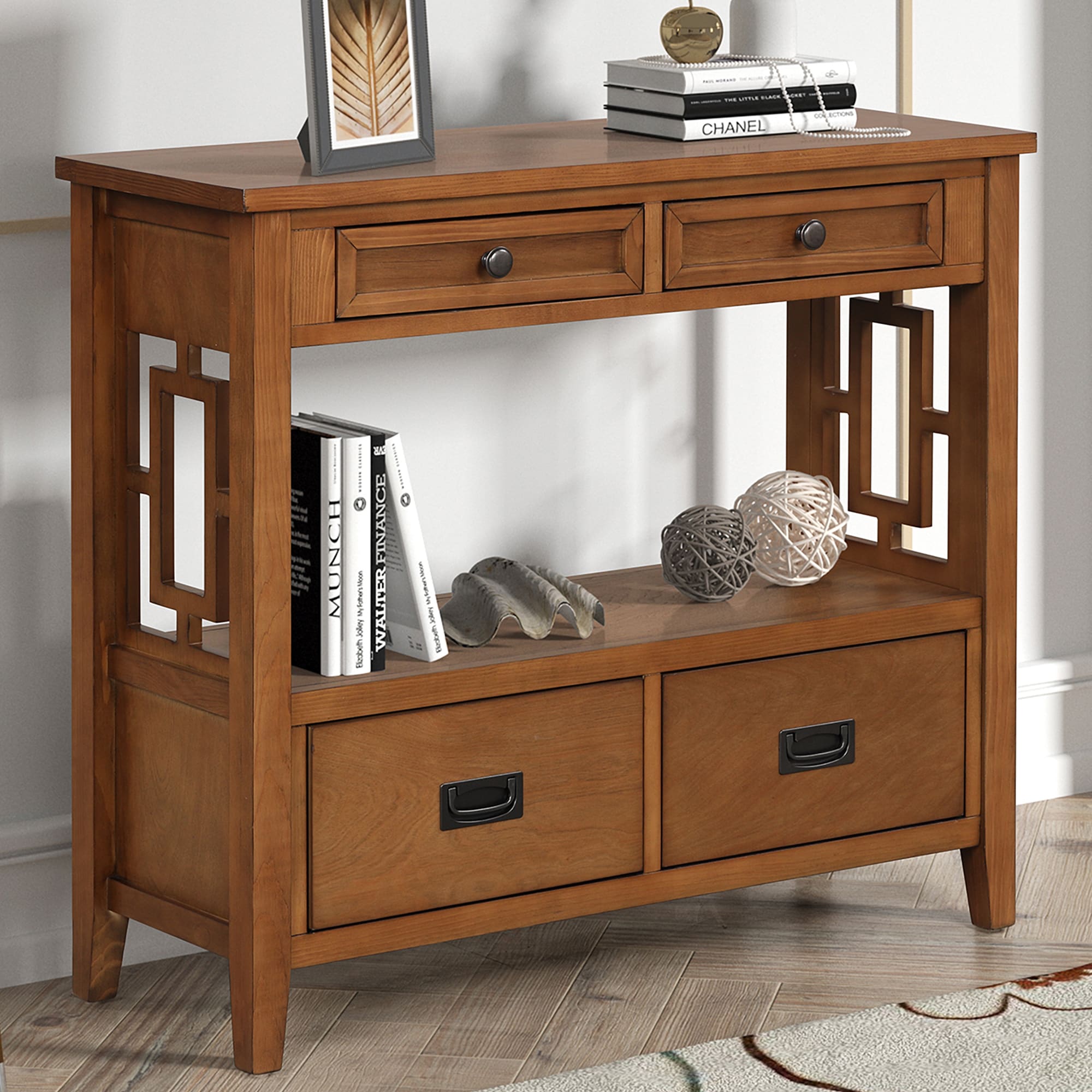 SINOFURN SYA330146GY Console-Sofa-Tables - View #2