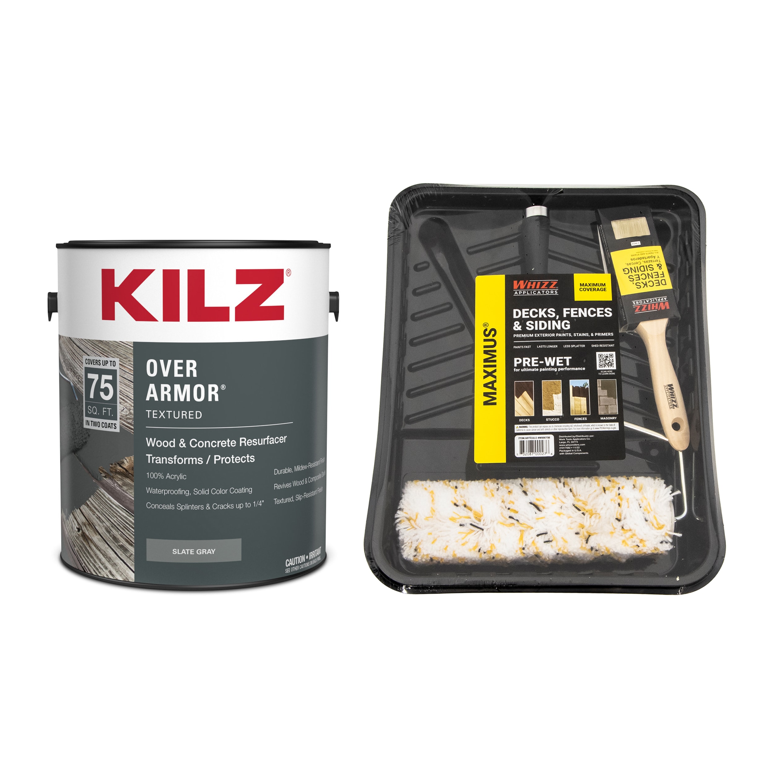 Shop KILZ KILZ Over Armor Project Collection Textured Finish at