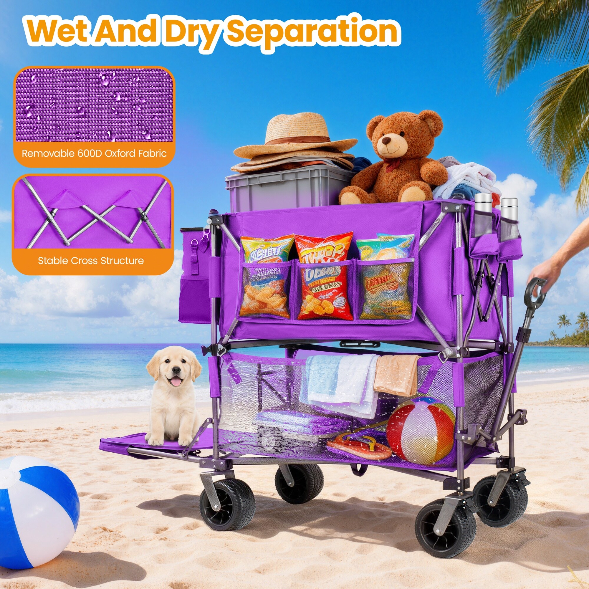 HyperDrop Cart B-HFD5ZBITR98L Yard-Carts - View #3