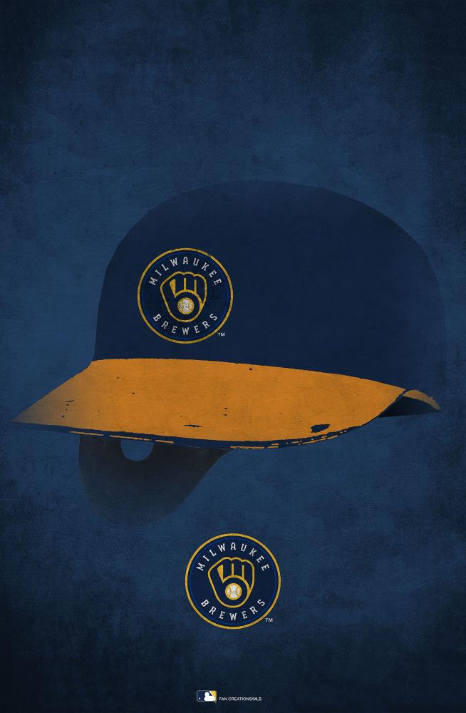 For Milwaukee Brewers fan Wallpaper