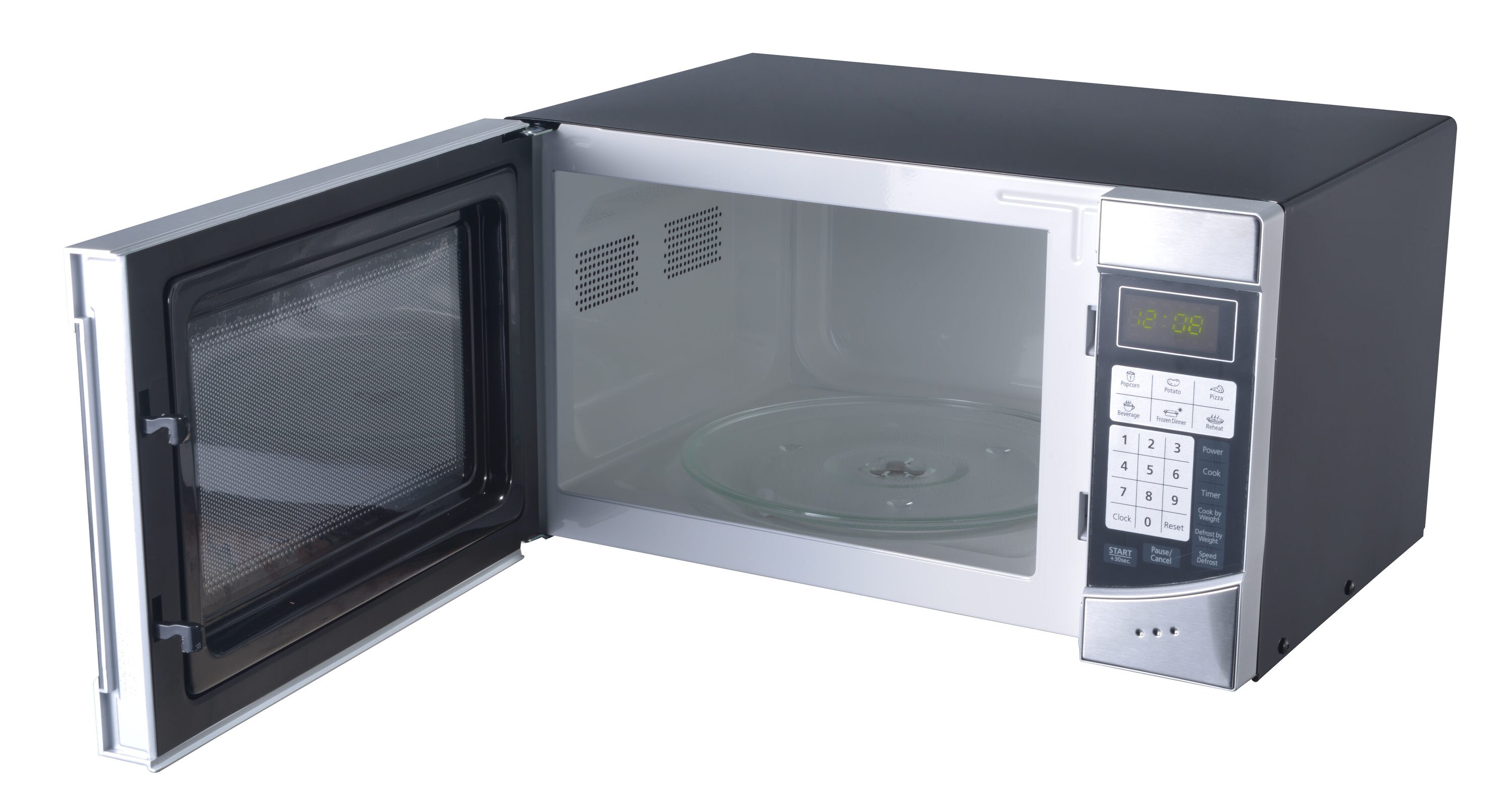 Oster Countertop Turntable Microwave Oven U7 Black 1000W 1.1 CuFt OGB81102