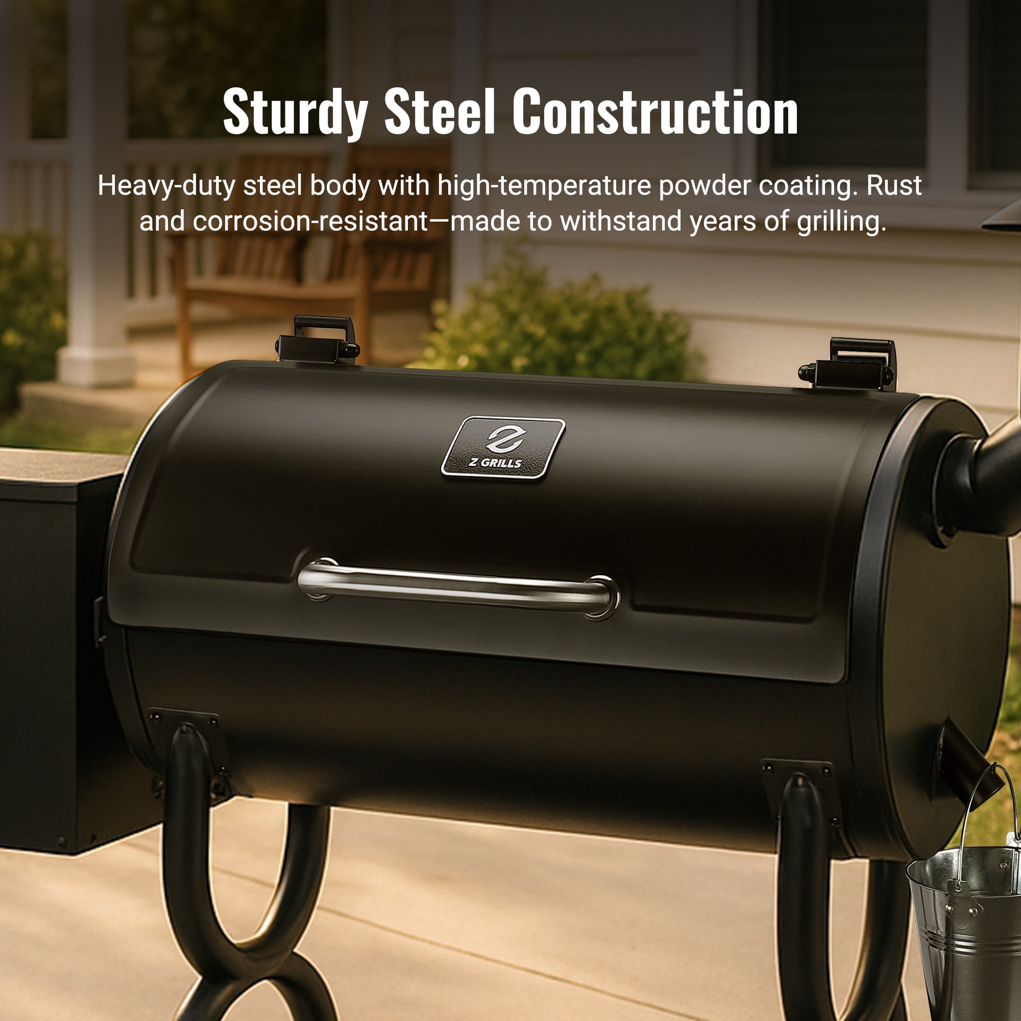 Z GRILLS ZPG-550B Pellet-Grills - View #4