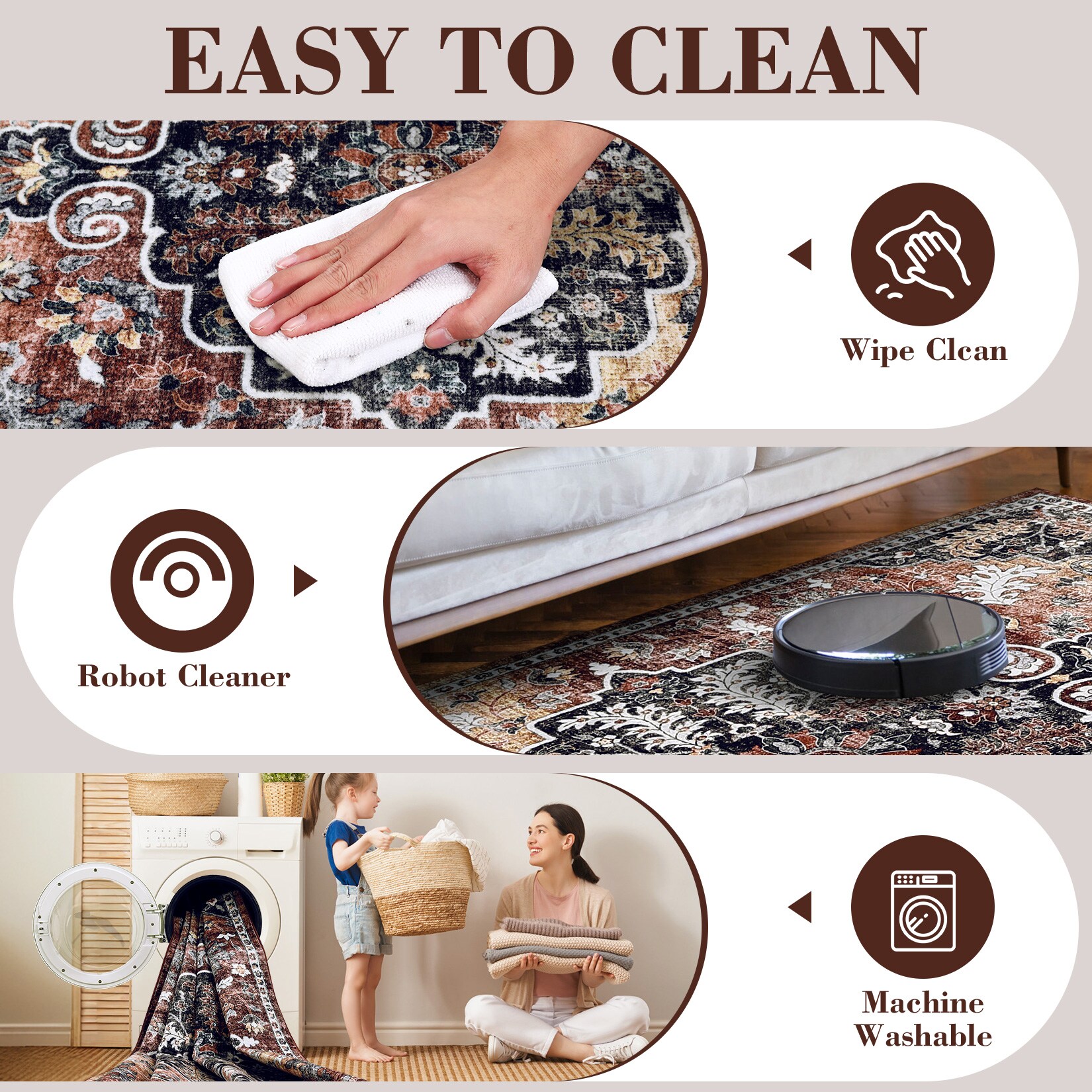 Qeetex LSN-PHO-353MSBWM rugs - View #7