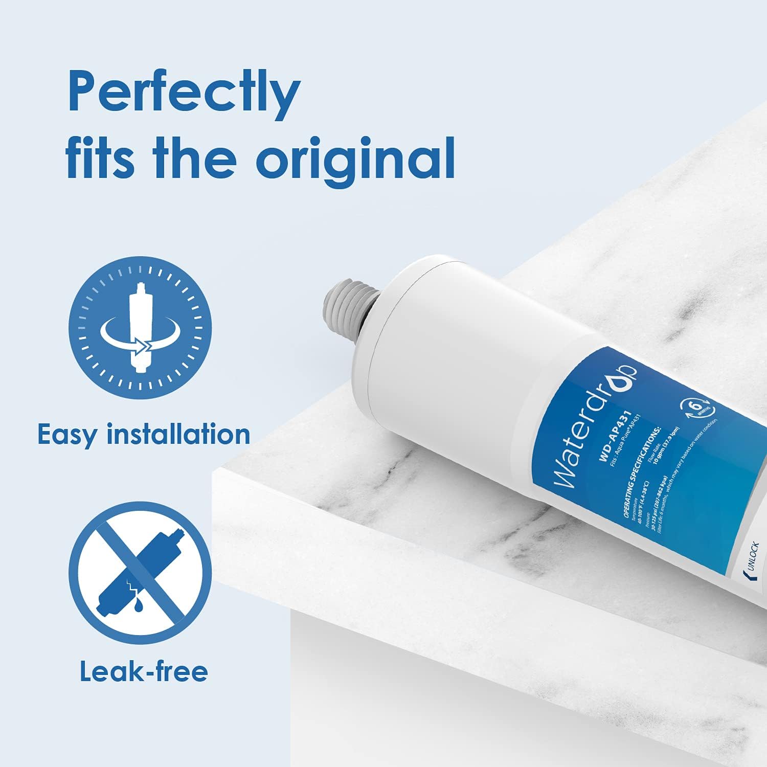 Waterdrop B-WD-AP431-3 Replacement-Water-Filters-Cartridges - View #5