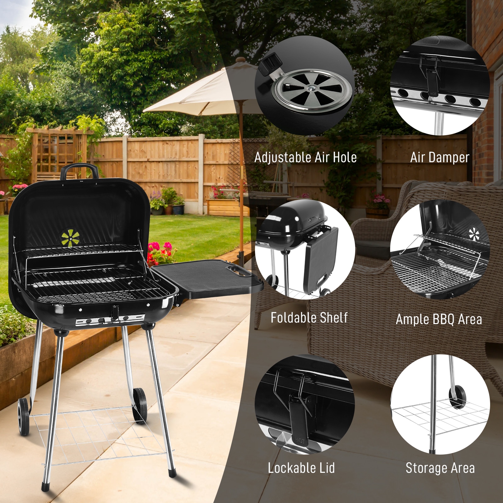 Winado LO1G57000676 Charcoal-Grills - View #5
